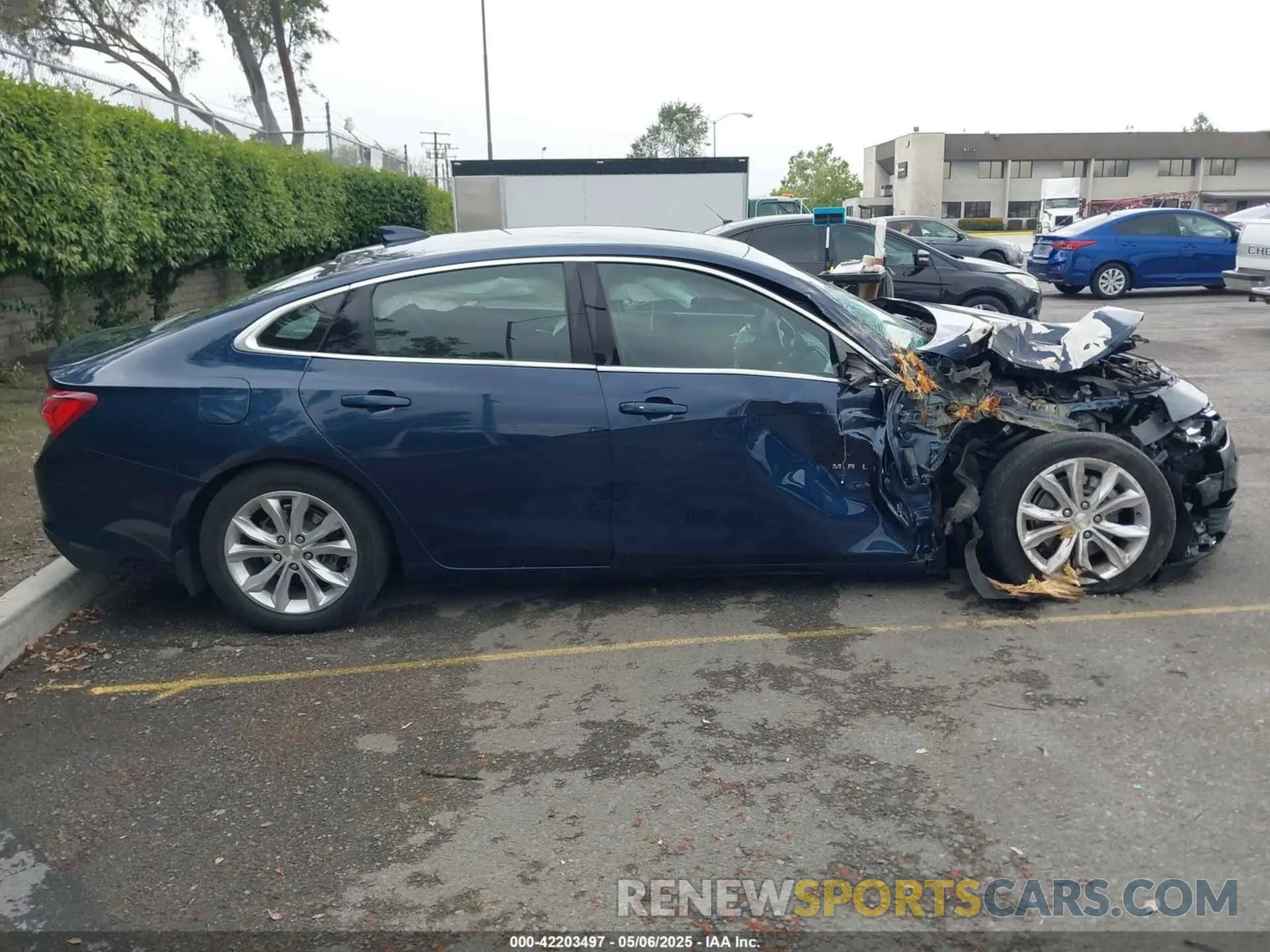 14 Photograph of a damaged car 1G1ZD5STXLF116784 CHEVROLET MALIBU 2020