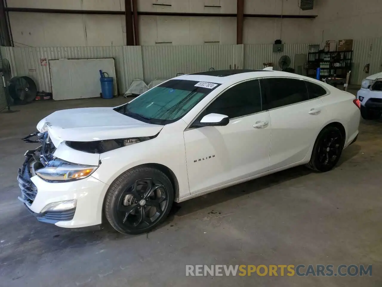 1 Photograph of a damaged car 1G1ZD5STXLF119555 CHEVROLET MALIBU 2020