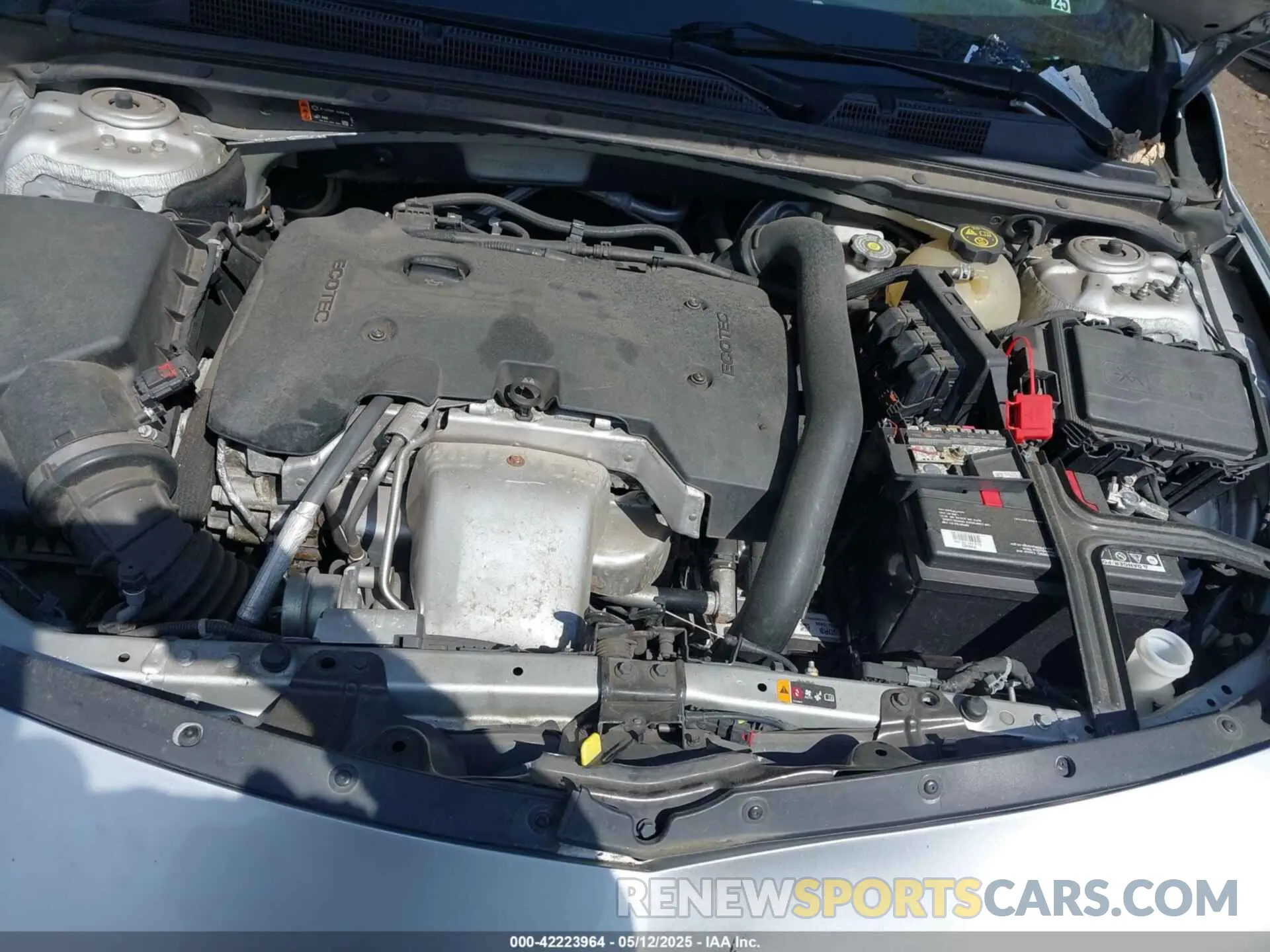 10 Photograph of a damaged car 1G1ZE5SX4LF018723 CHEVROLET MALIBU 2020