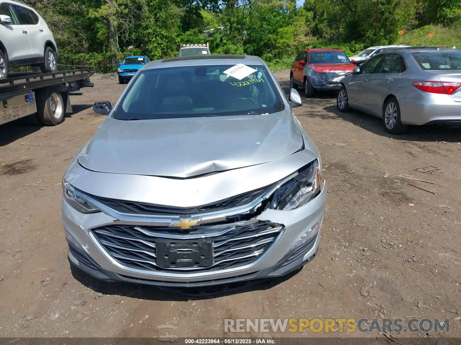 12 Photograph of a damaged car 1G1ZE5SX4LF018723 CHEVROLET MALIBU 2020
