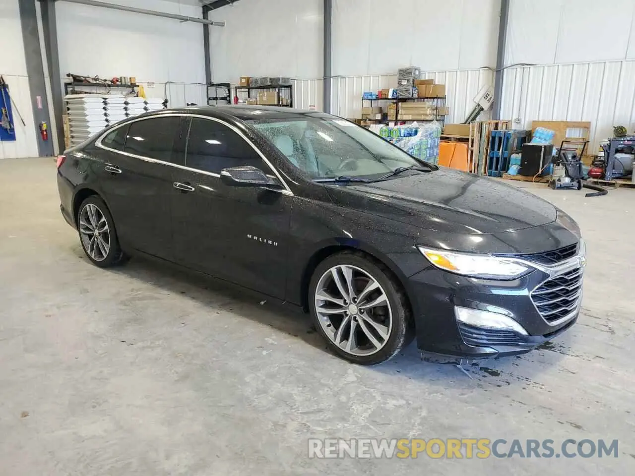 4 Photograph of a damaged car 1G1ZE5SX5LF001865 CHEVROLET MALIBU 2020