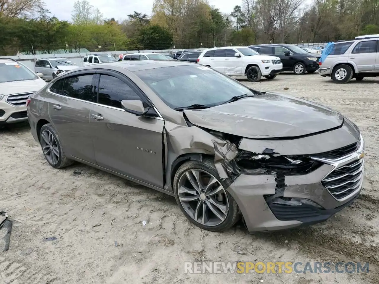 4 Фотография поврежденного автомобиля 1G1ZE5SX5LF009125 CHEVROLET MALIBU 2020