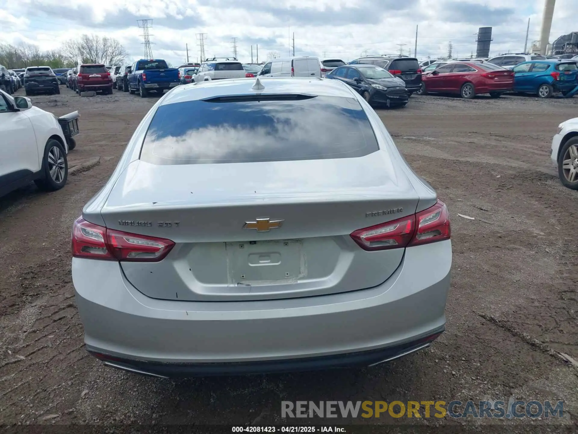 16 Photograph of a damaged car 1G1ZE5SX8LF032978 CHEVROLET MALIBU 2020