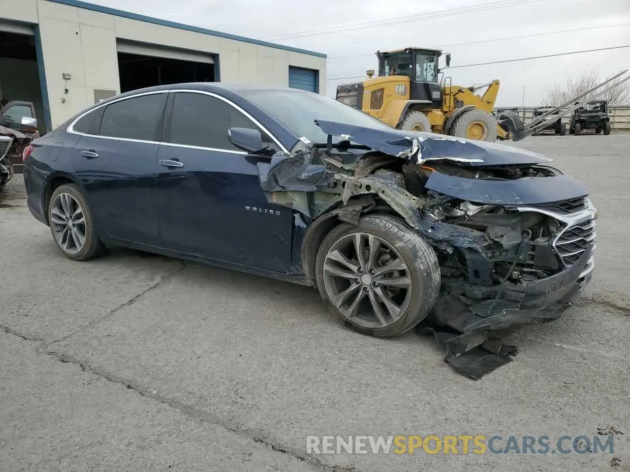 4 Фотография поврежденного автомобиля 1G1ZE5SXXLF149221 CHEVROLET MALIBU 2020