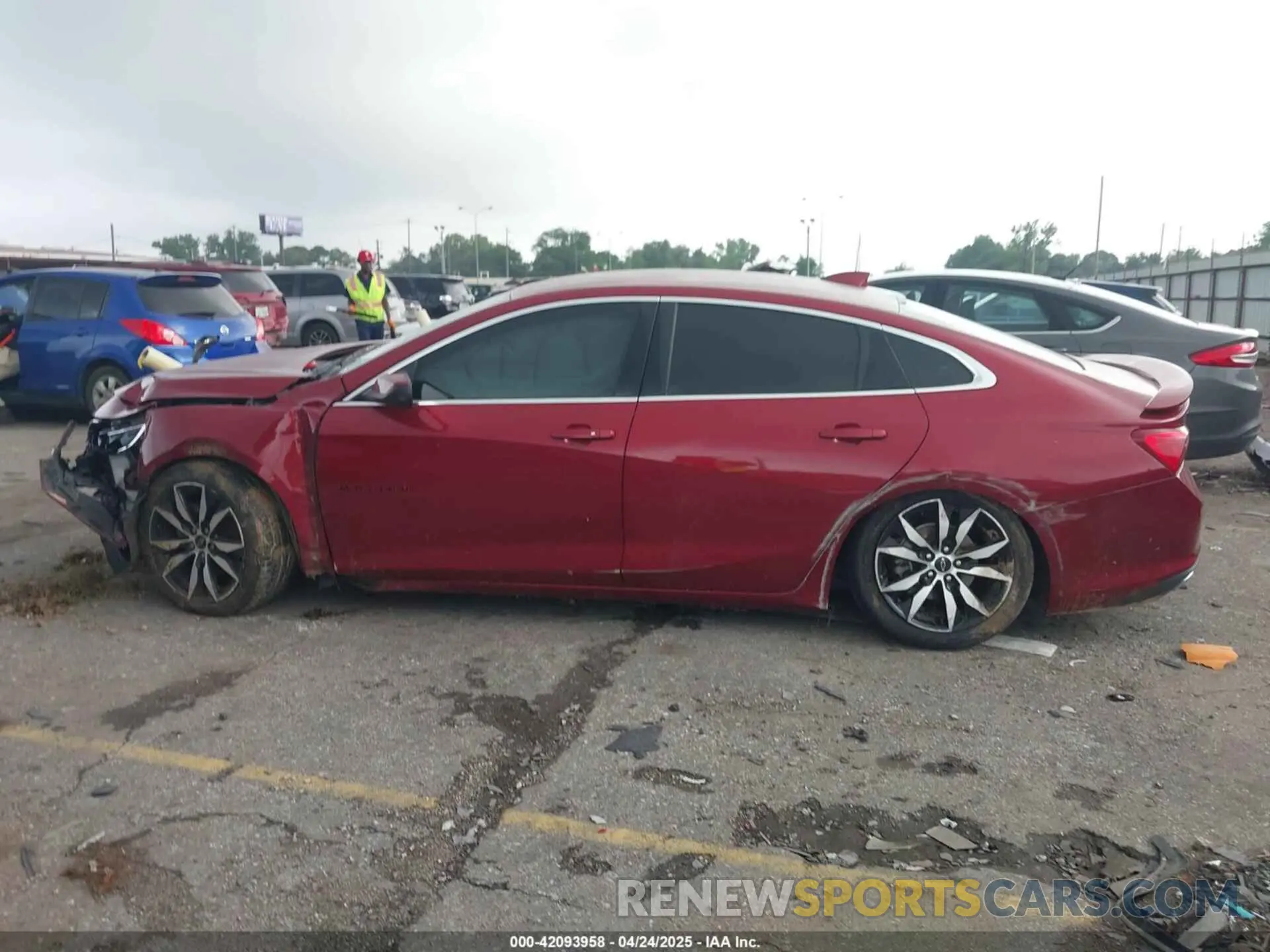 14 Фотография поврежденного автомобиля 1G1ZG5ST0LF063858 CHEVROLET MALIBU 2020