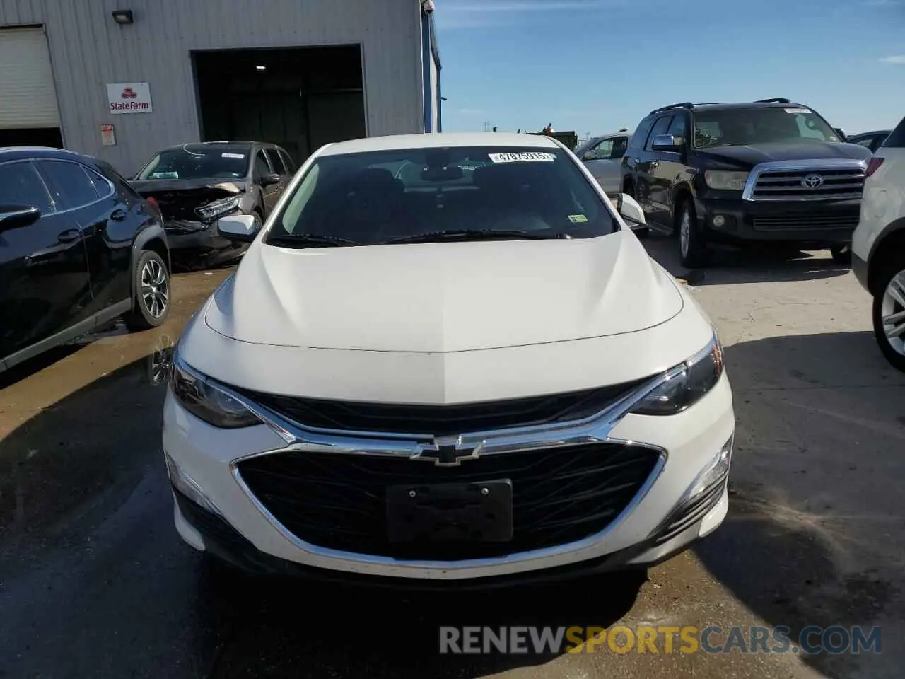5 Photograph of a damaged car 1G1ZG5ST3LF128542 CHEVROLET MALIBU 2020