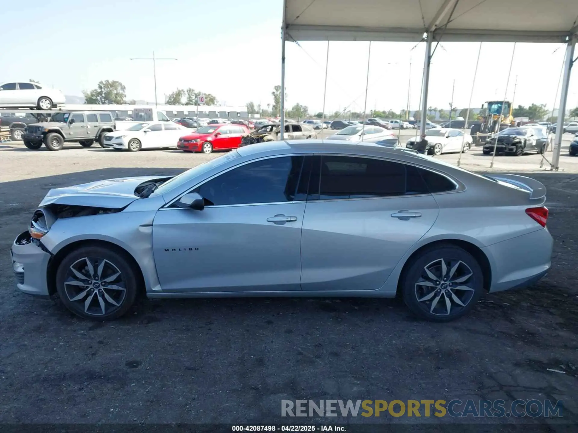 14 Фотография поврежденного автомобиля 1G1ZG5ST4LF098533 CHEVROLET MALIBU 2020