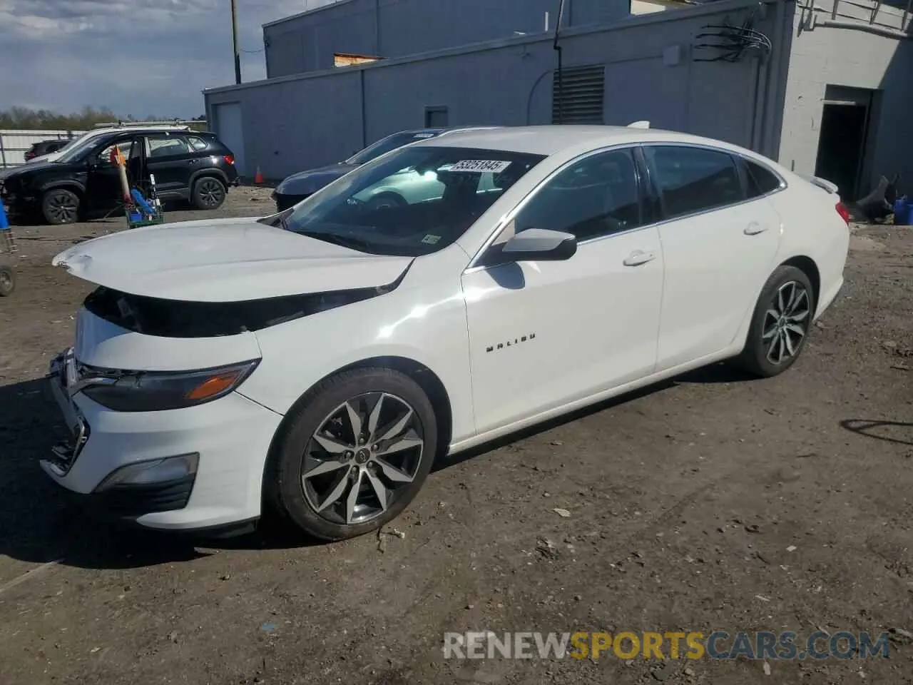 1 Photograph of a damaged car 1G1ZG5ST5LF119888 CHEVROLET MALIBU 2020