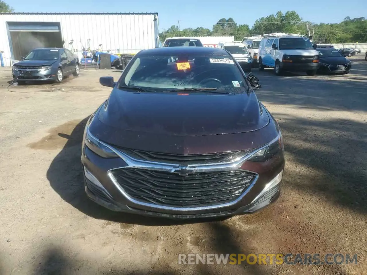 5 Photograph of a damaged car 1G1ZG5ST5LF145567 CHEVROLET MALIBU 2020
