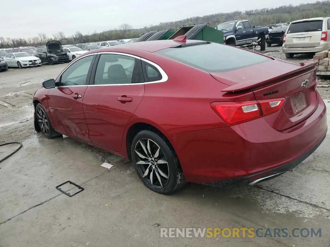 2 Фотография поврежденного автомобиля 1G1ZG5ST7LF045714 CHEVROLET MALIBU 2020