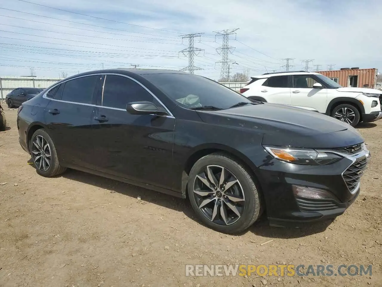 4 Photograph of a damaged car 1G1ZG5ST7LF089020 CHEVROLET MALIBU 2020
