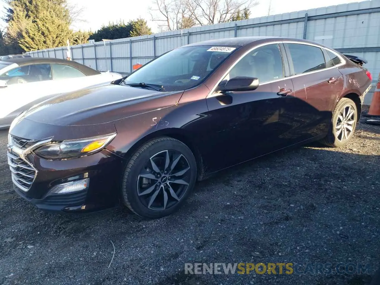 1 Photograph of a damaged car 1G1ZG5ST7LF119570 CHEVROLET MALIBU 2020