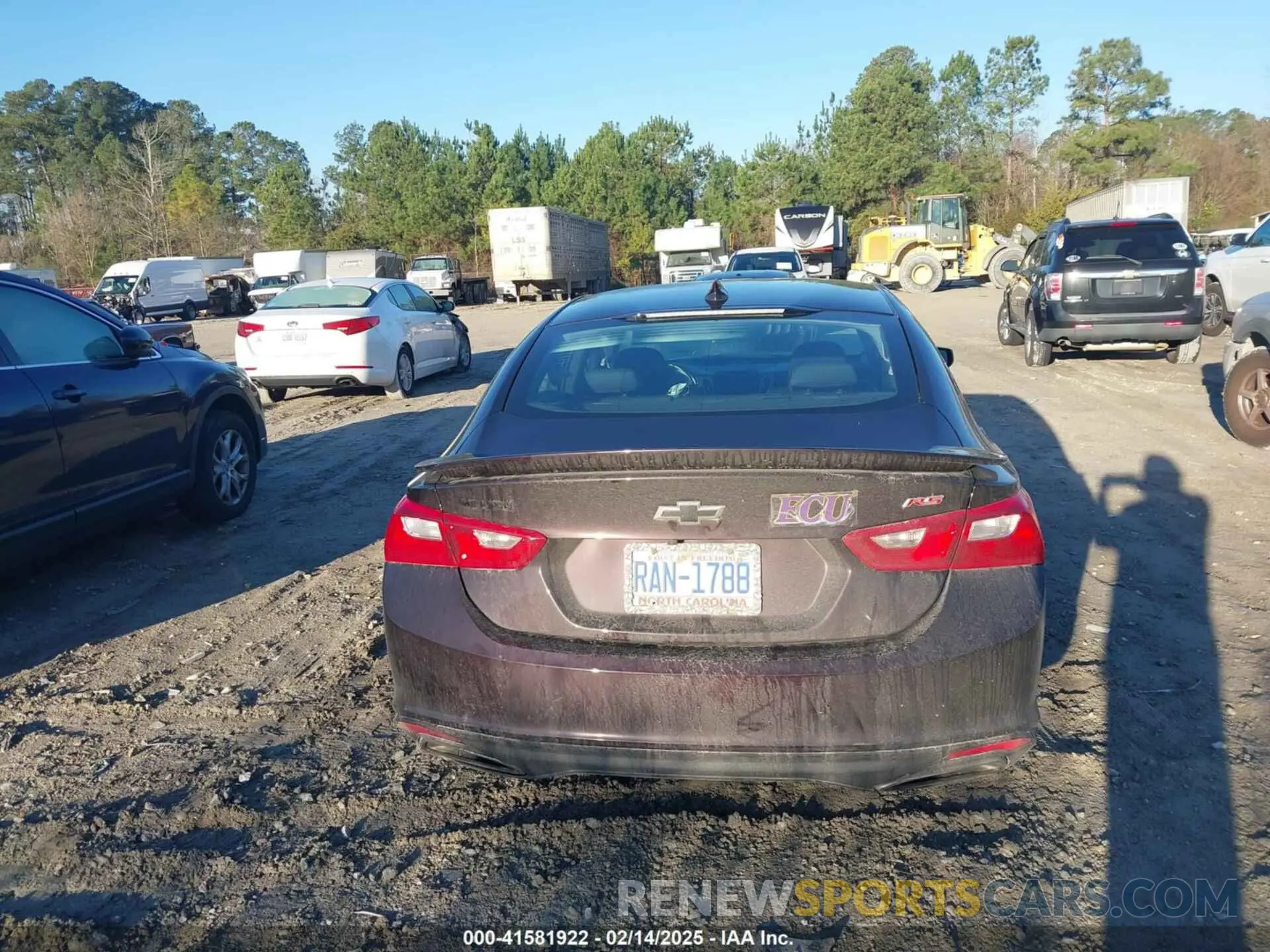 16 Photograph of a damaged car 1G1ZG5ST7LF155081 CHEVROLET MALIBU 2020