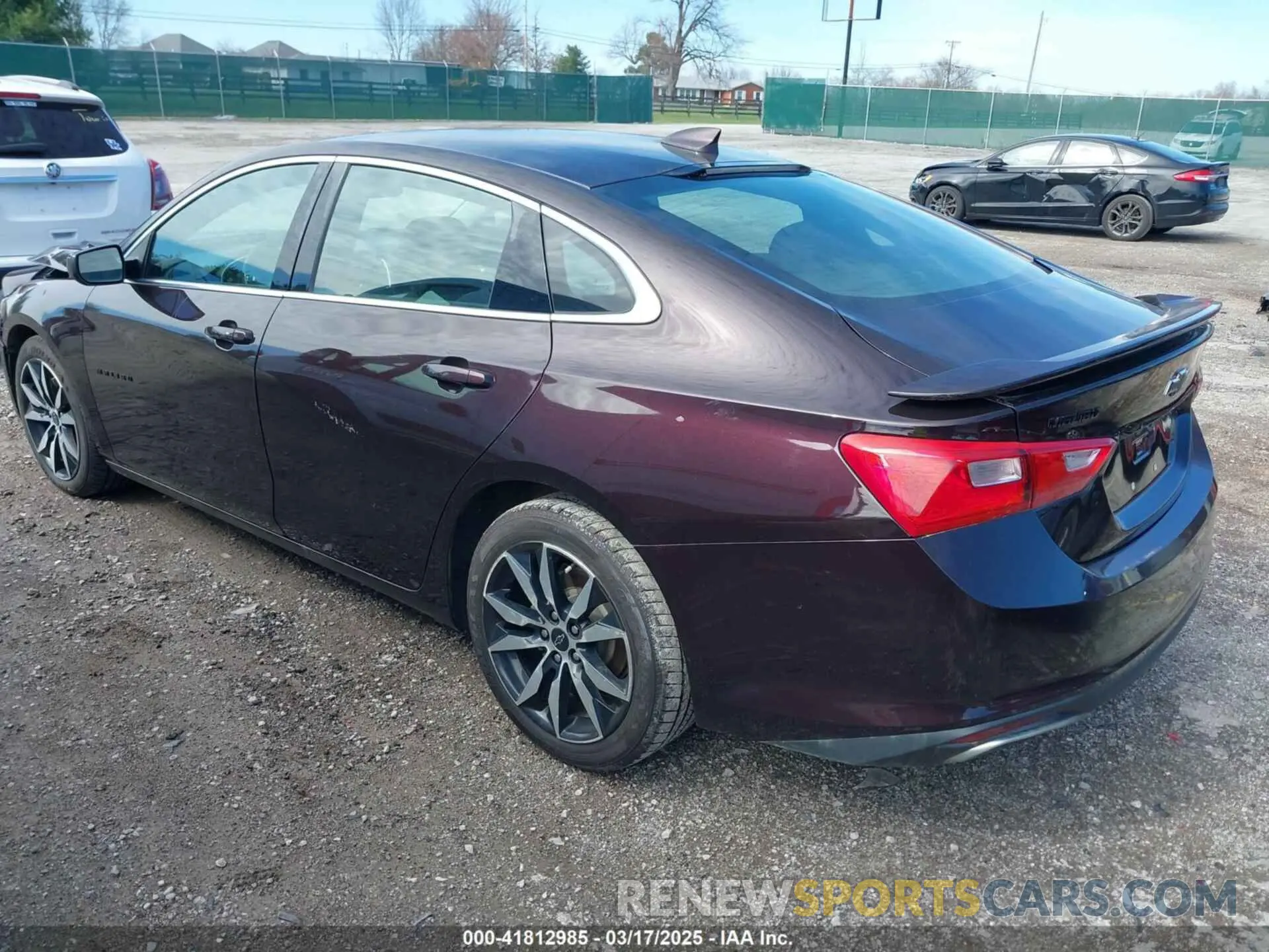3 Photograph of a damaged car 1G1ZG5ST9LF079556 CHEVROLET MALIBU 2020