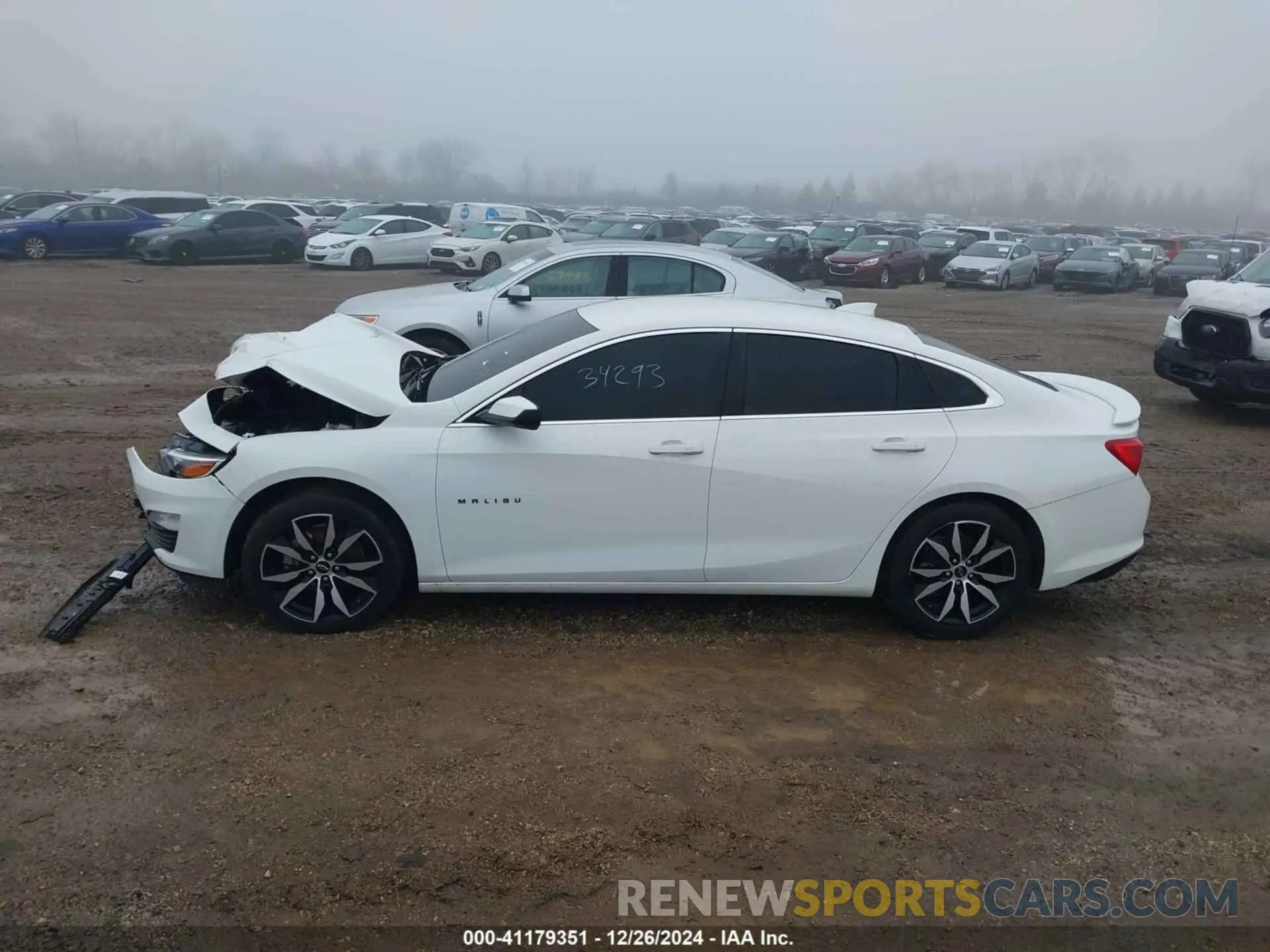 14 Photograph of a damaged car 1G1ZG5ST9LF140971 CHEVROLET MALIBU 2020