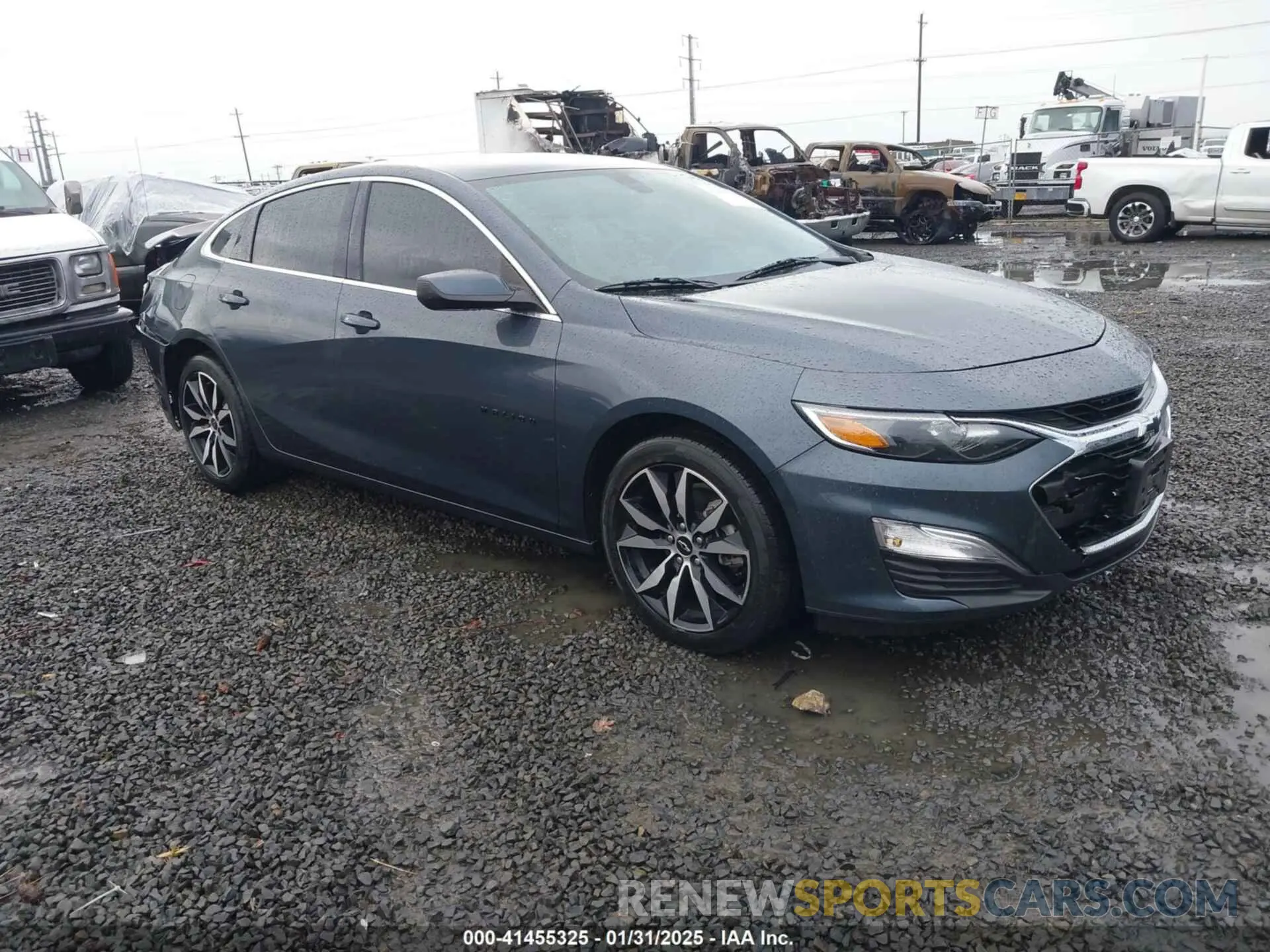 1 Photograph of a damaged car 1G1ZG5STXLF119191 CHEVROLET MALIBU 2020