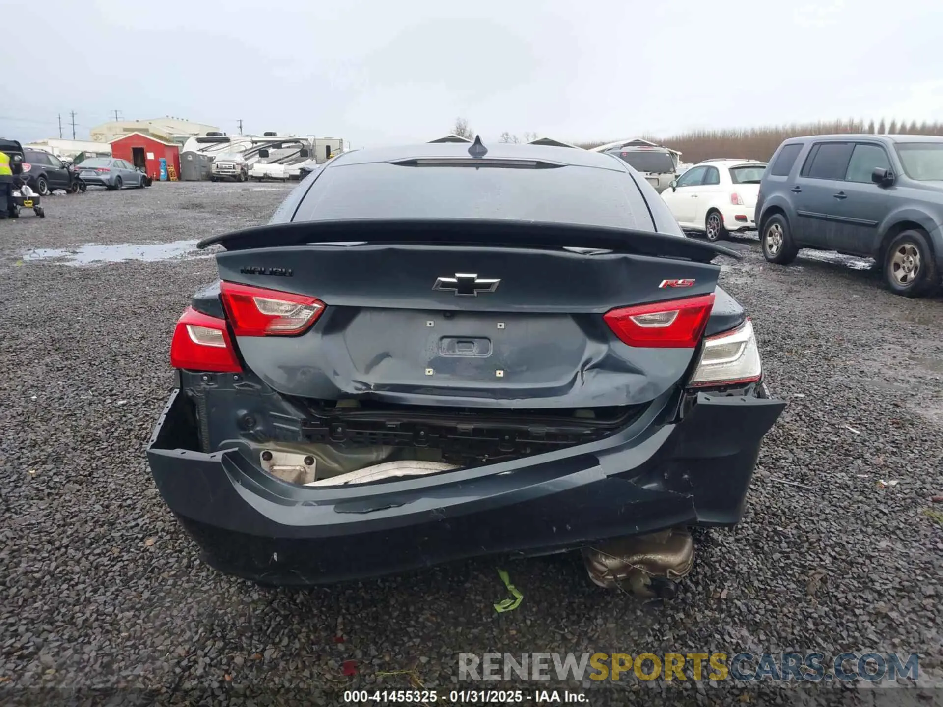 17 Photograph of a damaged car 1G1ZG5STXLF119191 CHEVROLET MALIBU 2020