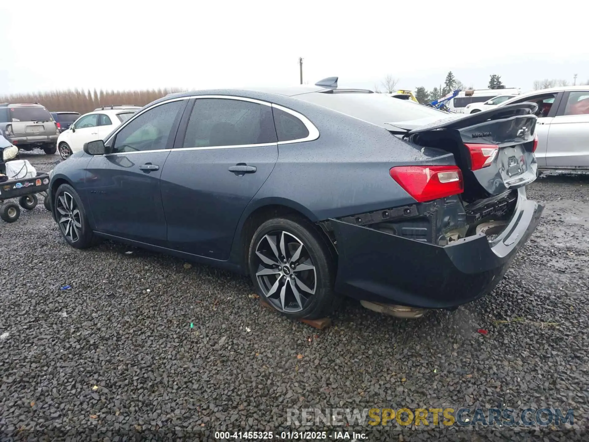 3 Photograph of a damaged car 1G1ZG5STXLF119191 CHEVROLET MALIBU 2020