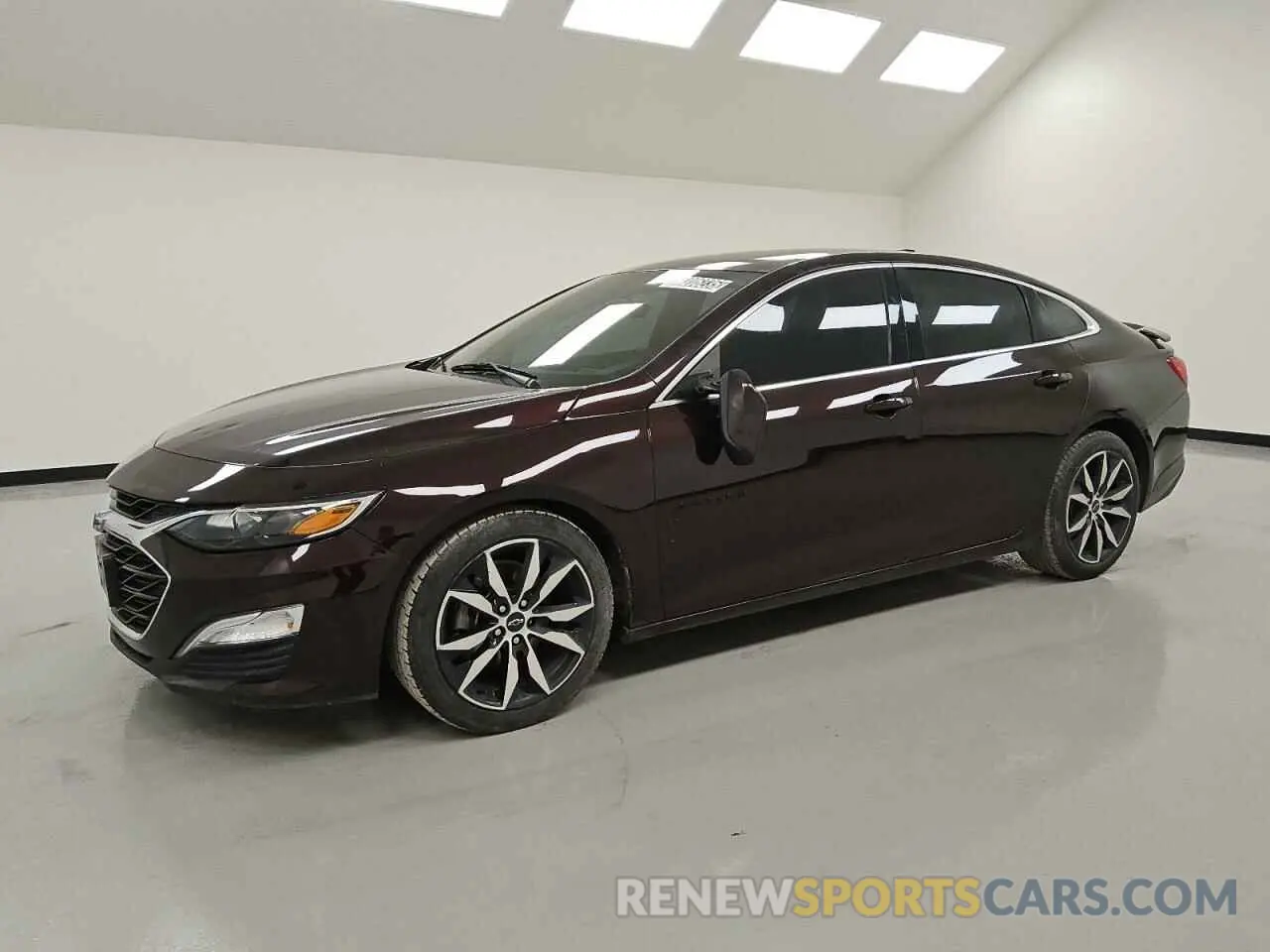 1 Photograph of a damaged car 1G1ZG5STXLF134497 CHEVROLET MALIBU 2020