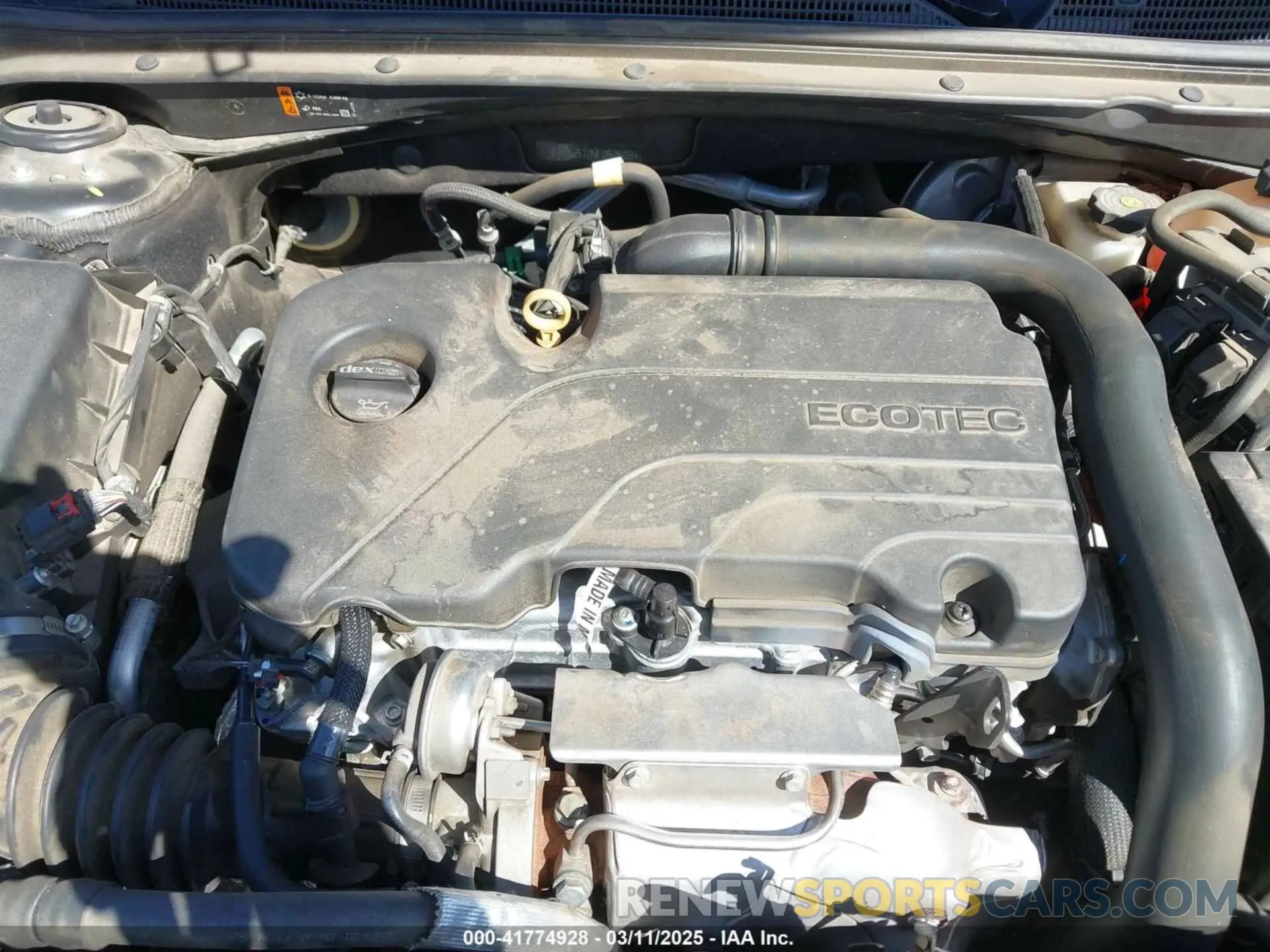 10 Photograph of a damaged car 1G1ZB5ST0MF053508 CHEVROLET MALIBU 2021