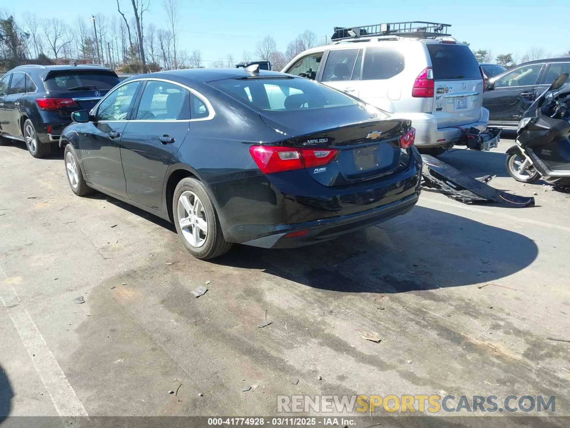 3 Photograph of a damaged car 1G1ZB5ST0MF053508 CHEVROLET MALIBU 2021