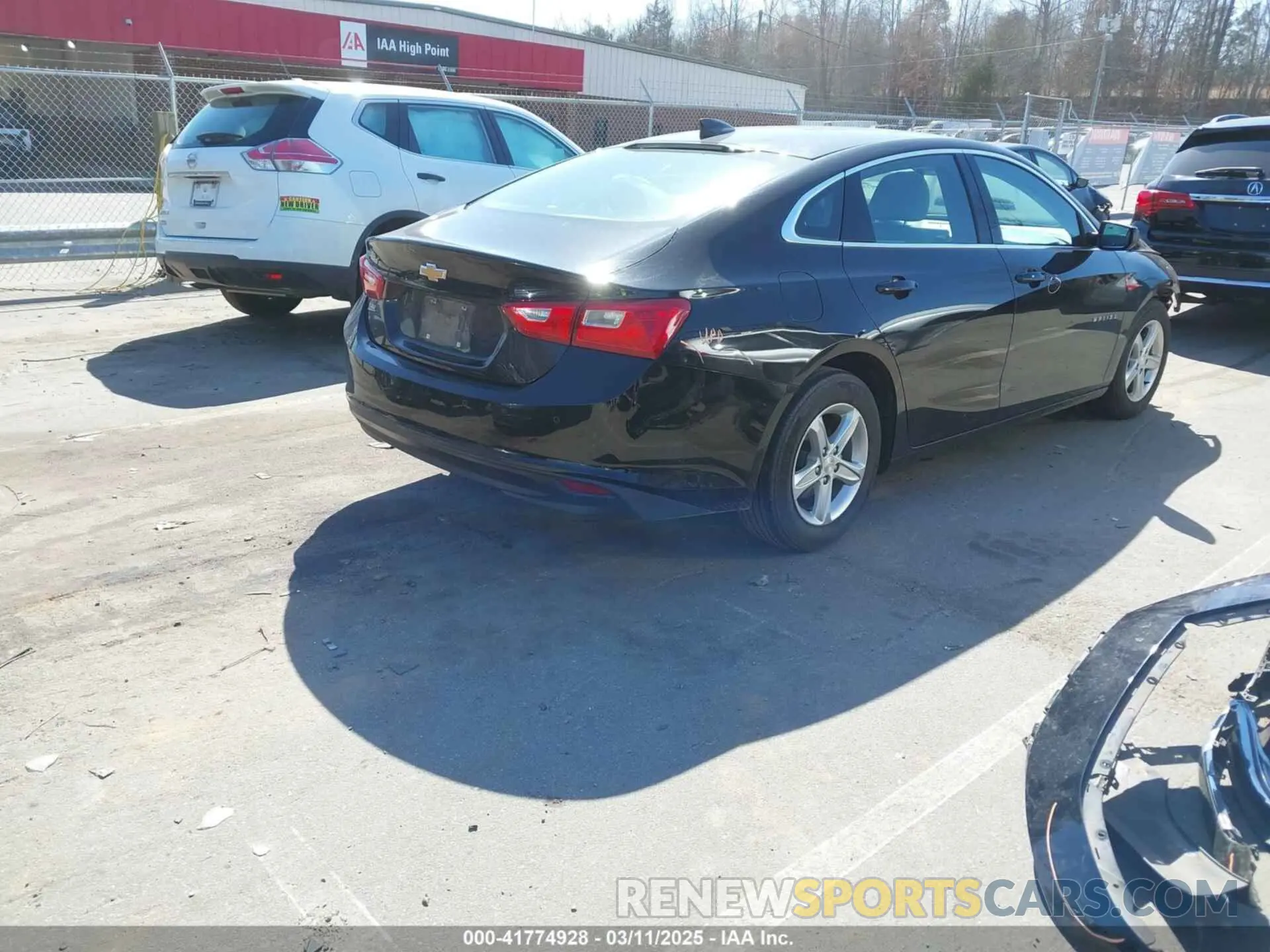 4 Photograph of a damaged car 1G1ZB5ST0MF053508 CHEVROLET MALIBU 2021