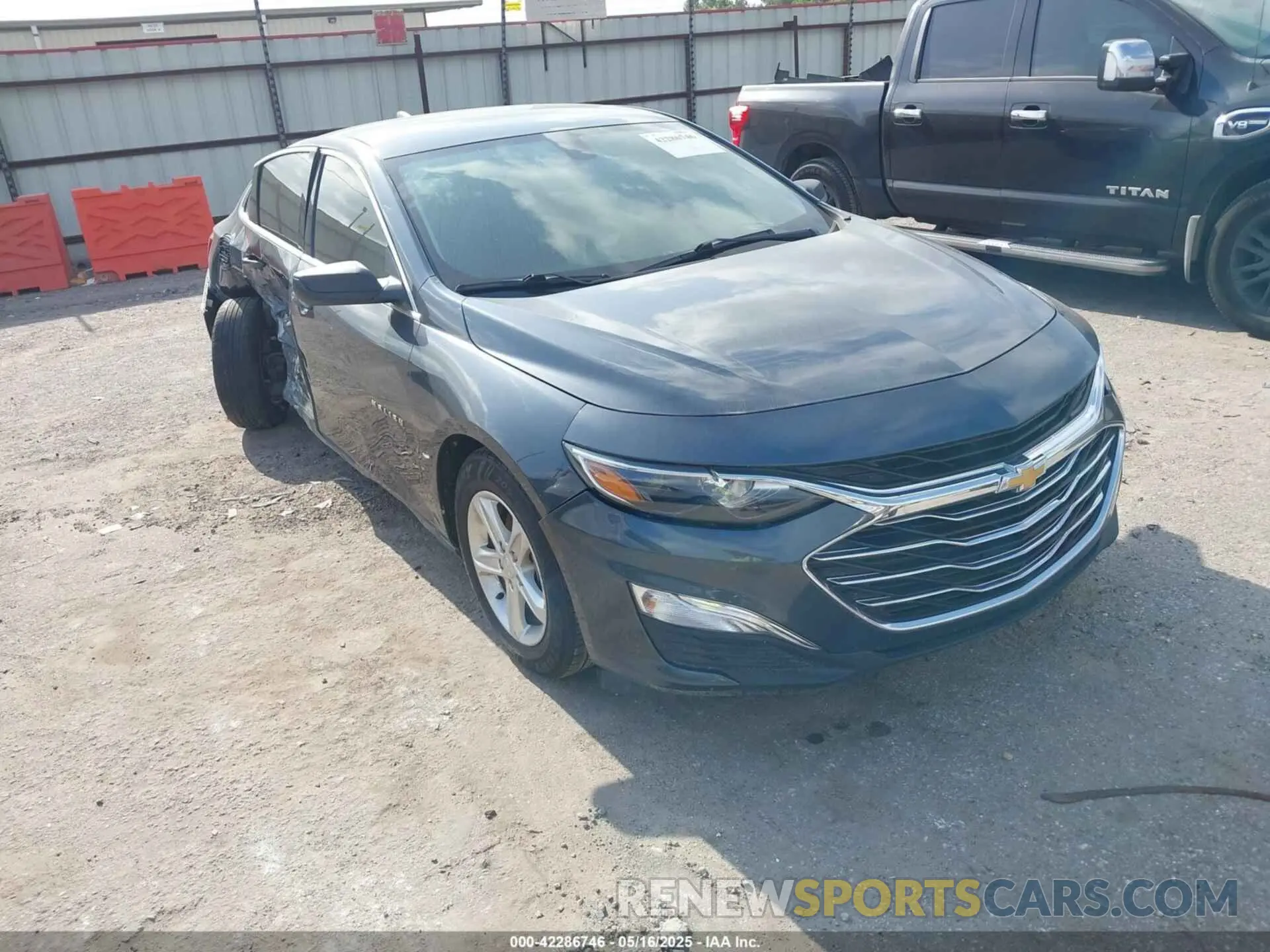1 Фотография поврежденного автомобиля 1G1ZB5ST3MF048691 CHEVROLET MALIBU 2021