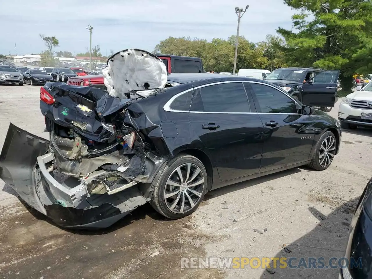 3 Фотография поврежденного автомобиля 1G1ZB5ST3MF052708 CHEVROLET MALIBU 2021