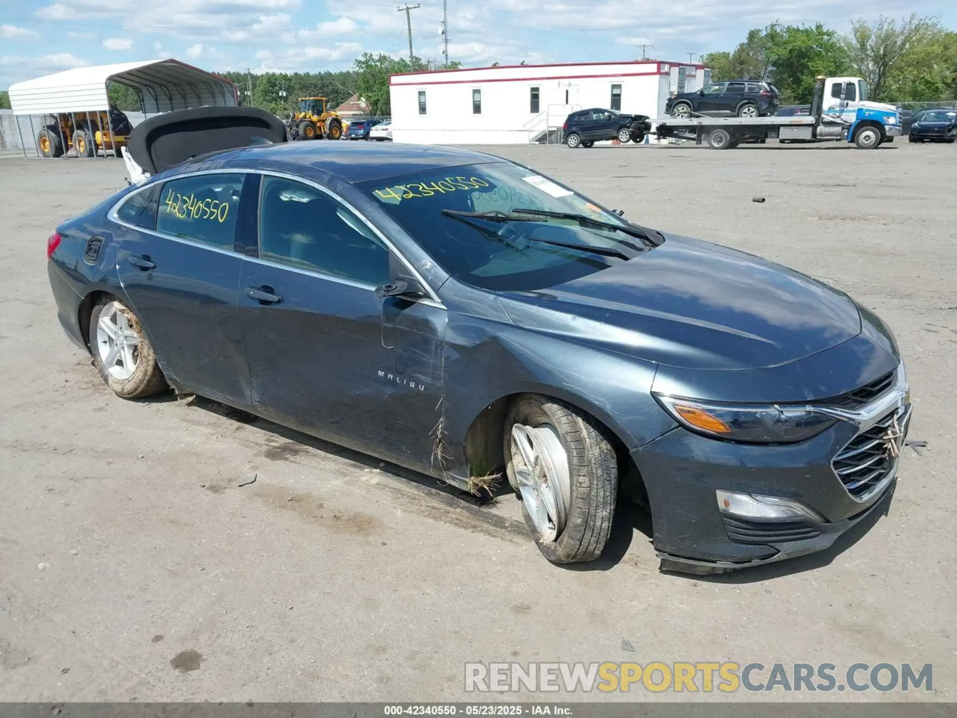 1 Photograph of a damaged car 1G1ZB5ST3MF060730 CHEVROLET MALIBU 2021