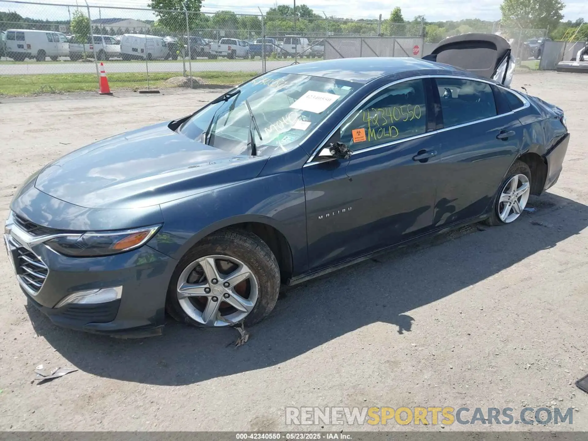 2 Photograph of a damaged car 1G1ZB5ST3MF060730 CHEVROLET MALIBU 2021