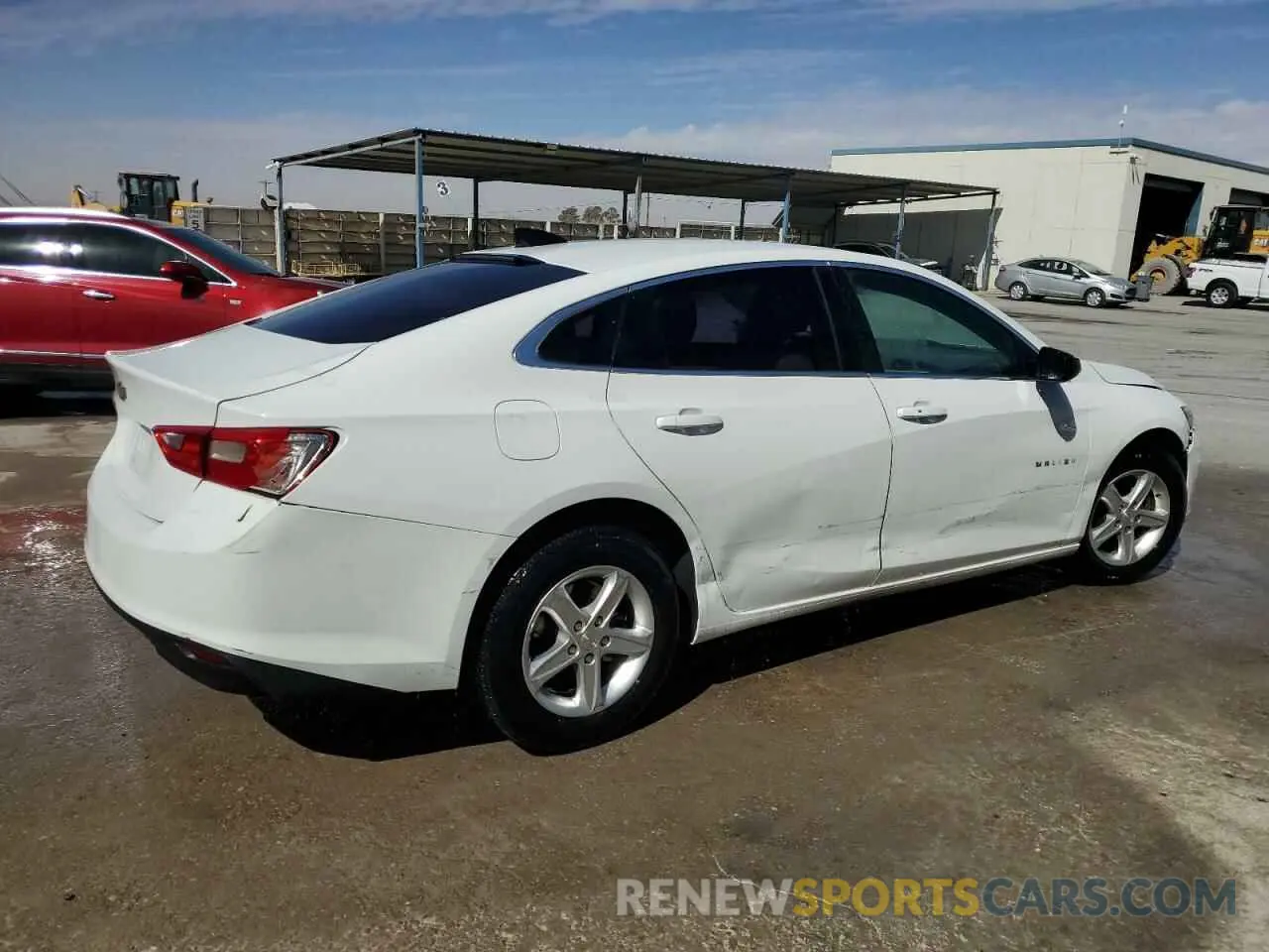 3 Фотография поврежденного автомобиля 1G1ZB5ST4MF059263 CHEVROLET MALIBU 2021