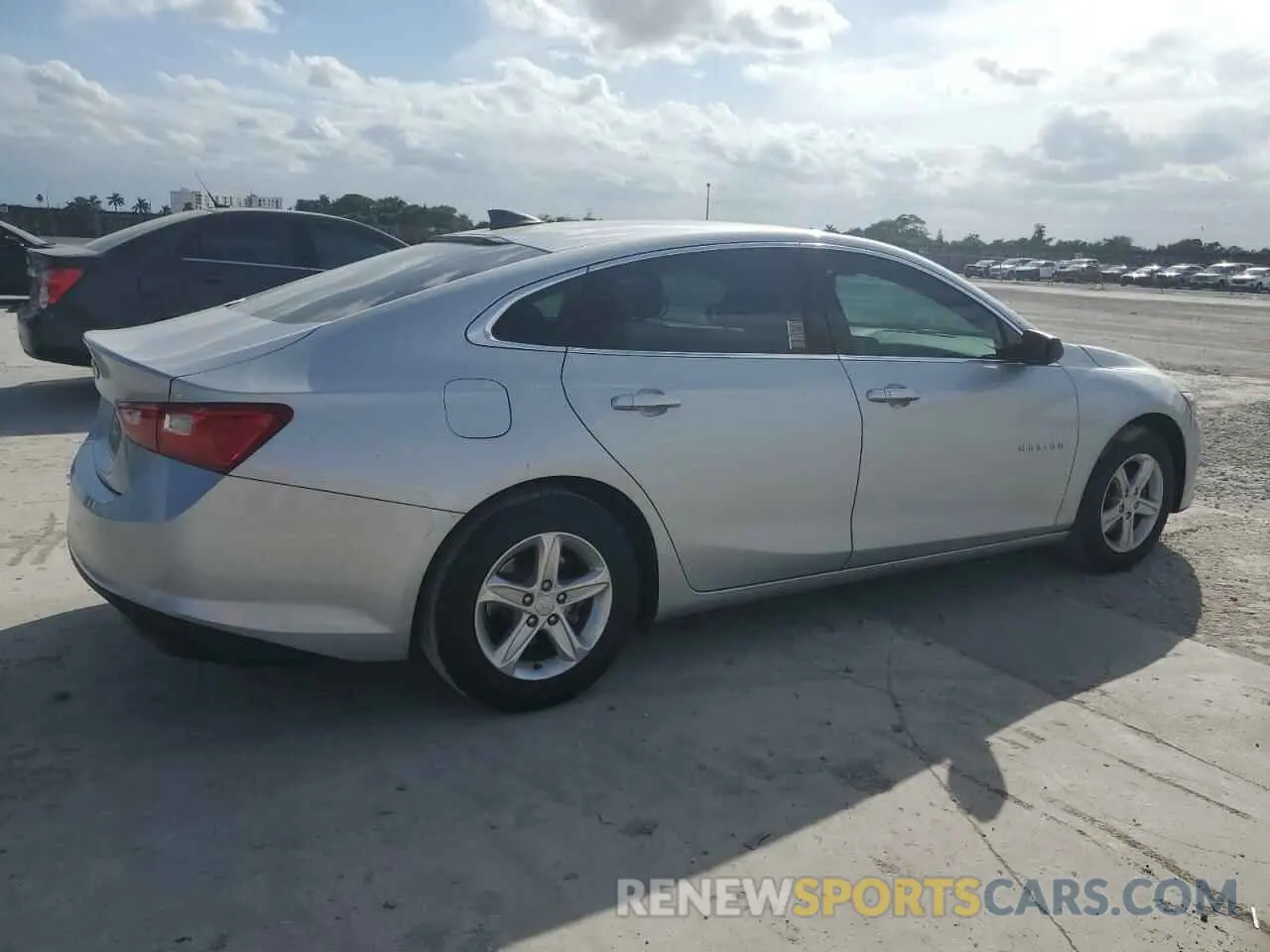 3 Photograph of a damaged car 1G1ZB5ST4MF088245 CHEVROLET MALIBU 2021