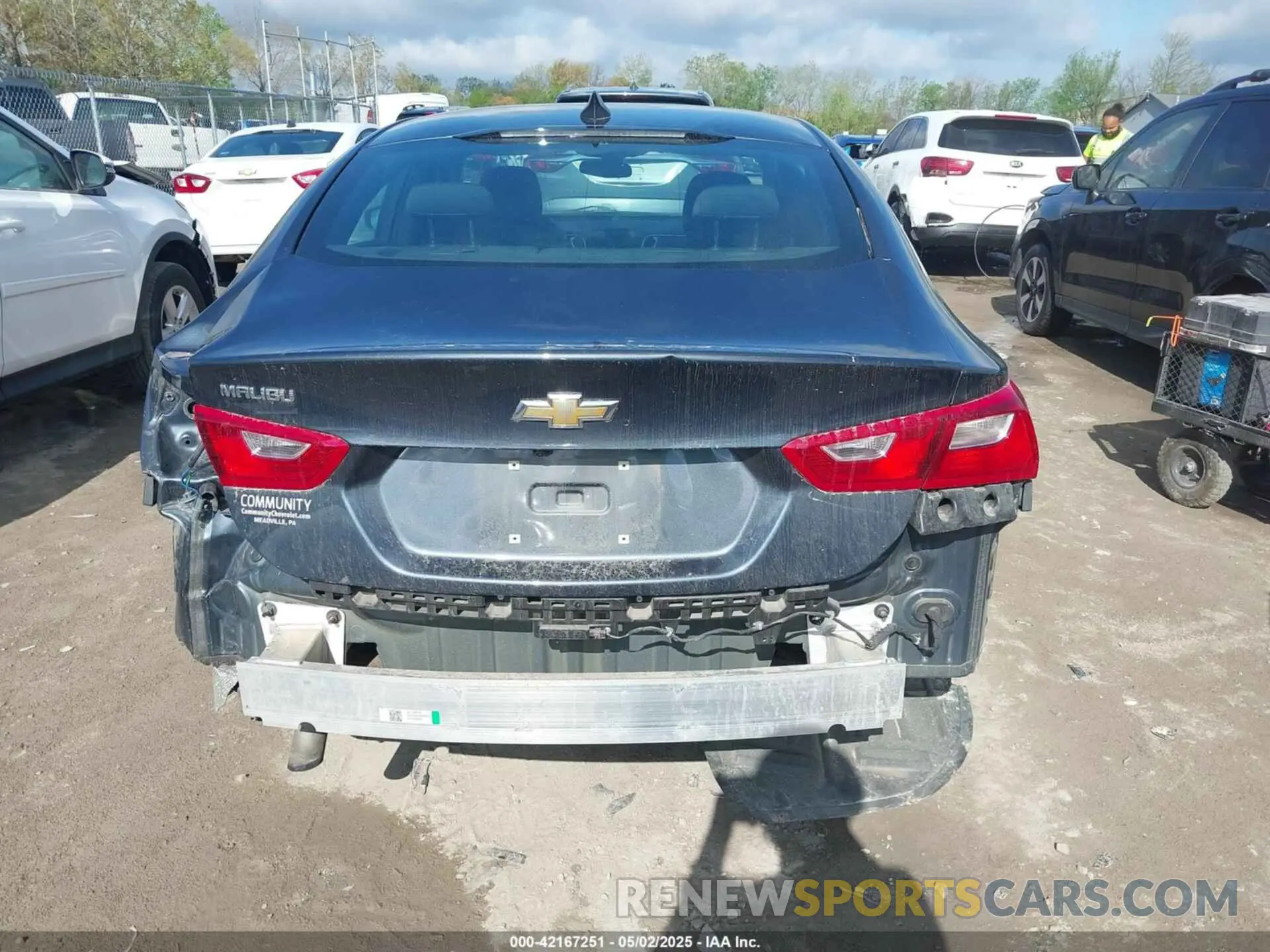 16 Фотография поврежденного автомобиля 1G1ZB5ST5MF051897 CHEVROLET MALIBU 2021