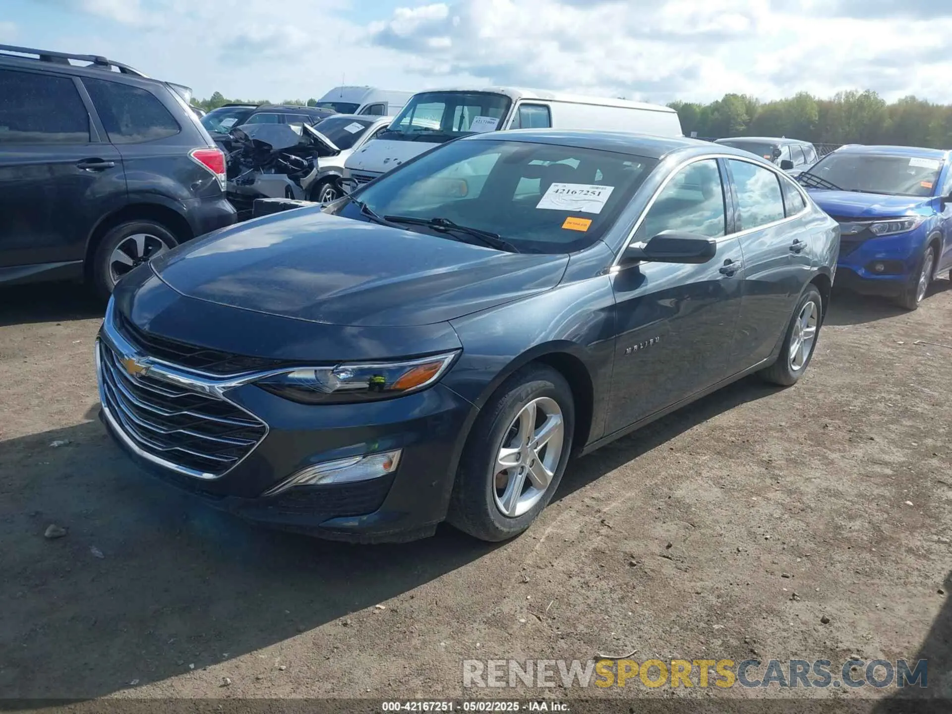 2 Фотография поврежденного автомобиля 1G1ZB5ST5MF051897 CHEVROLET MALIBU 2021