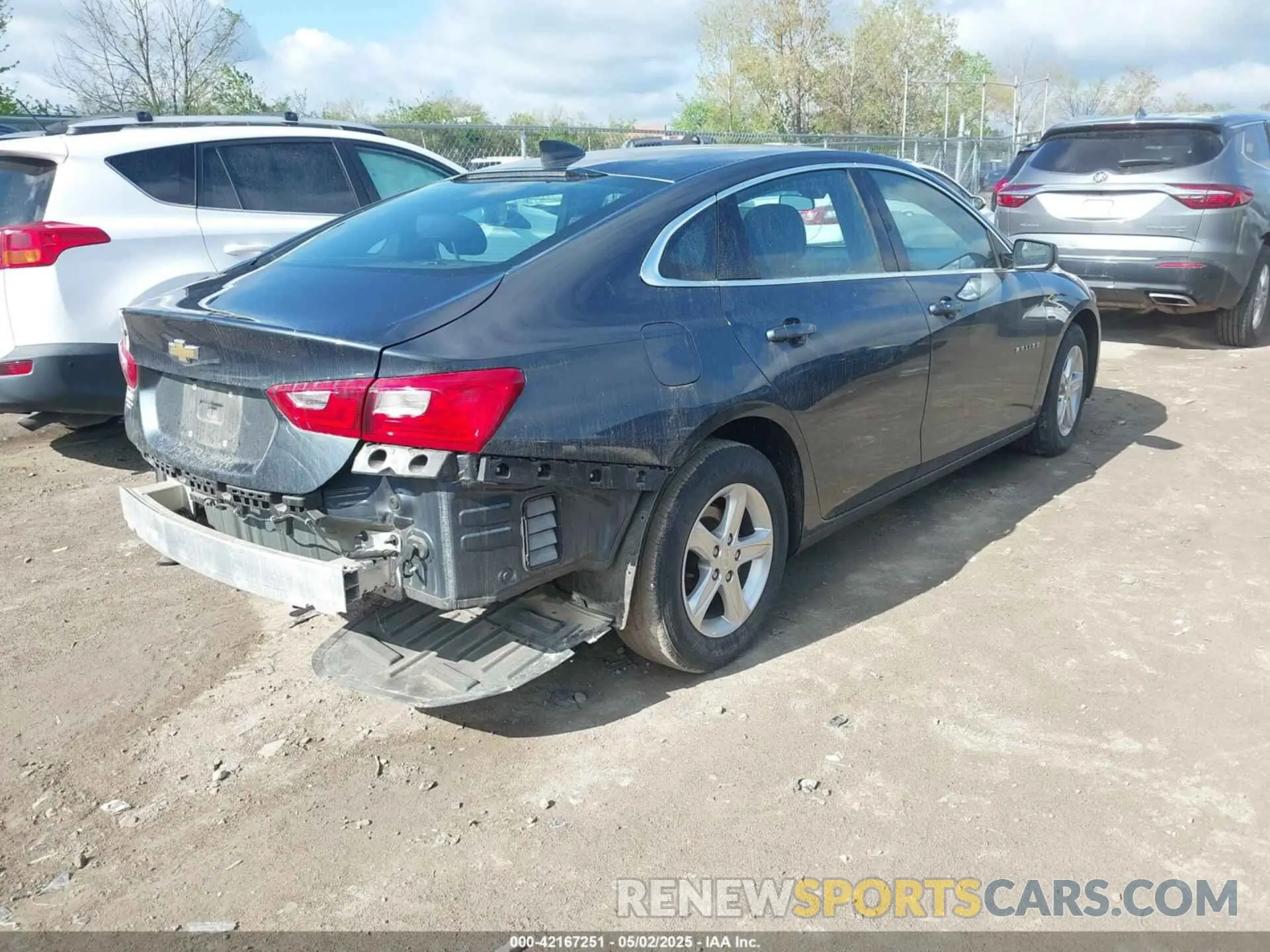 4 Фотография поврежденного автомобиля 1G1ZB5ST5MF051897 CHEVROLET MALIBU 2021