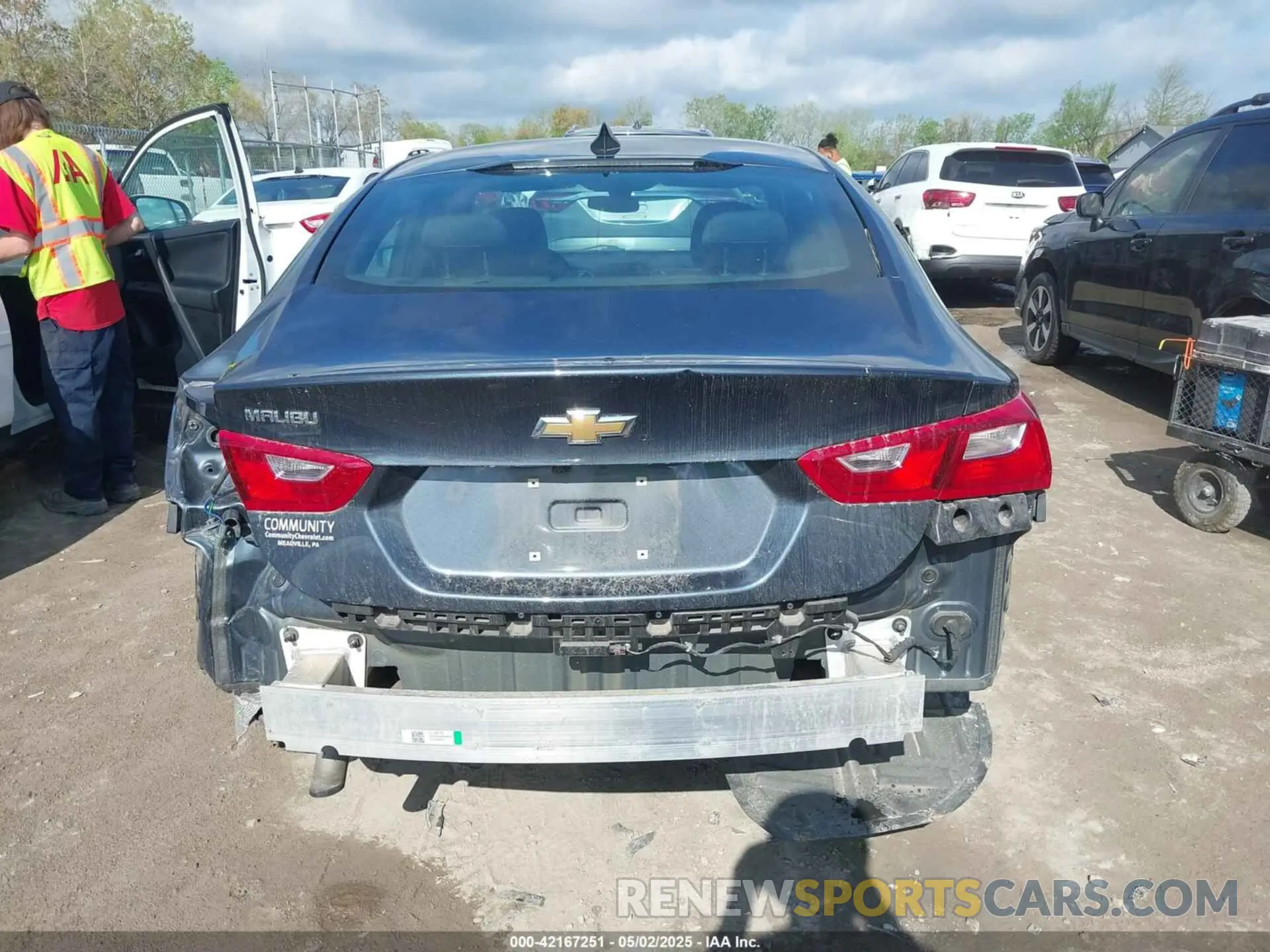 6 Фотография поврежденного автомобиля 1G1ZB5ST5MF051897 CHEVROLET MALIBU 2021