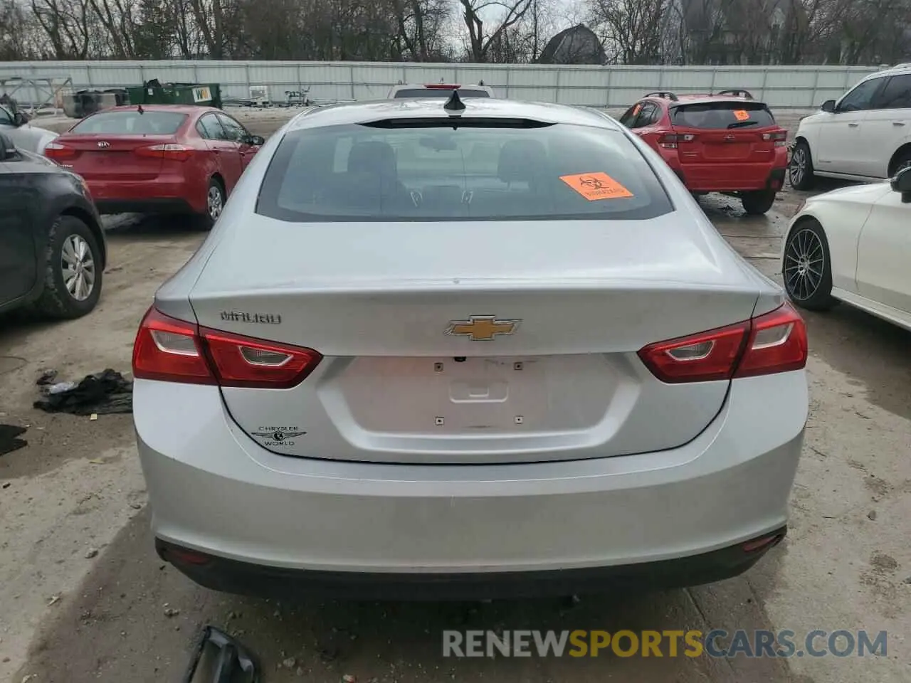 6 Photograph of a damaged car 1G1ZB5ST5MF089422 CHEVROLET MALIBU 2021