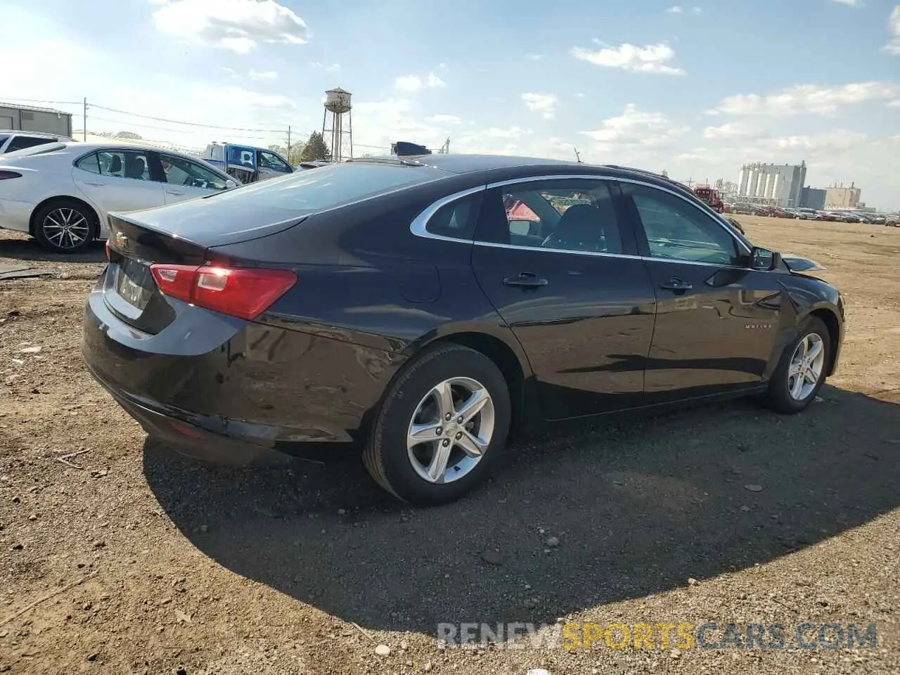 3 Photograph of a damaged car 1G1ZB5ST6MF057689 CHEVROLET MALIBU 2021