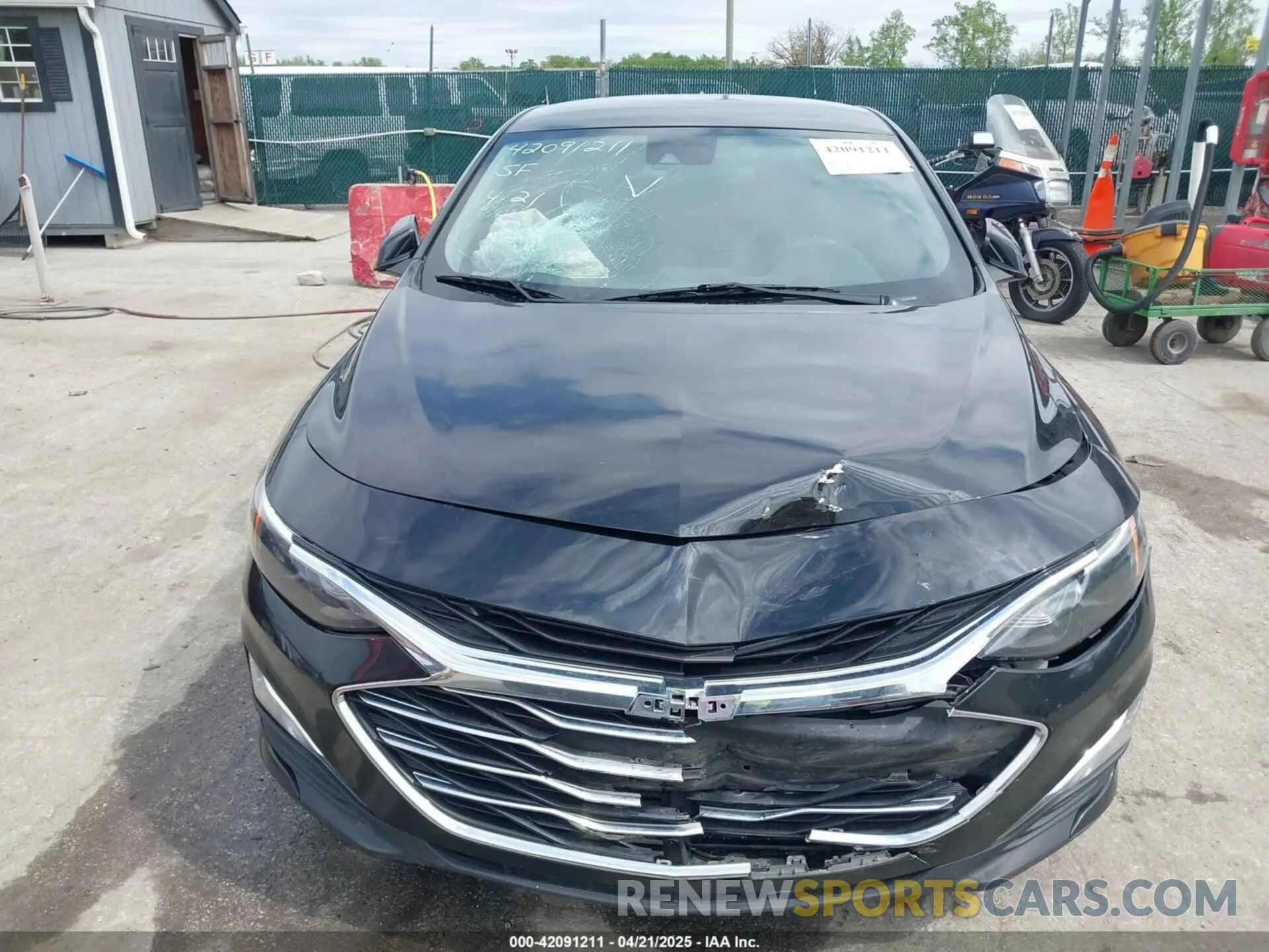 12 Photograph of a damaged car 1G1ZB5ST7MF040030 CHEVROLET MALIBU 2021