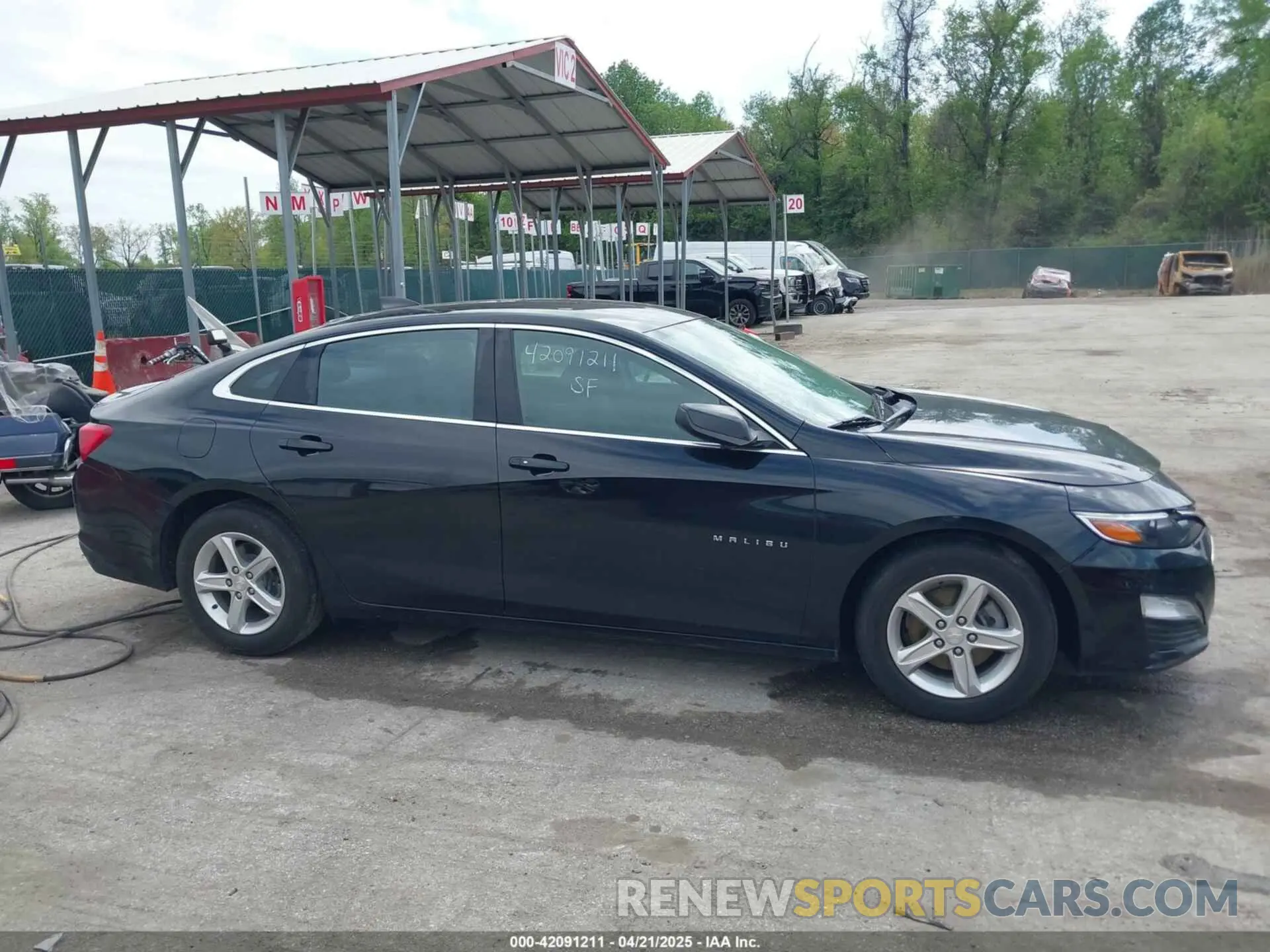 13 Photograph of a damaged car 1G1ZB5ST7MF040030 CHEVROLET MALIBU 2021