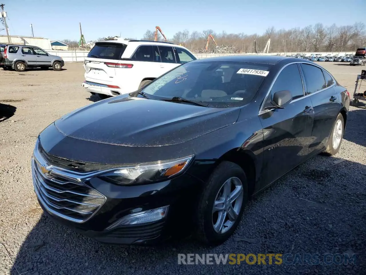 1 Фотография поврежденного автомобиля 1G1ZB5ST7MF042912 CHEVROLET MALIBU 2021