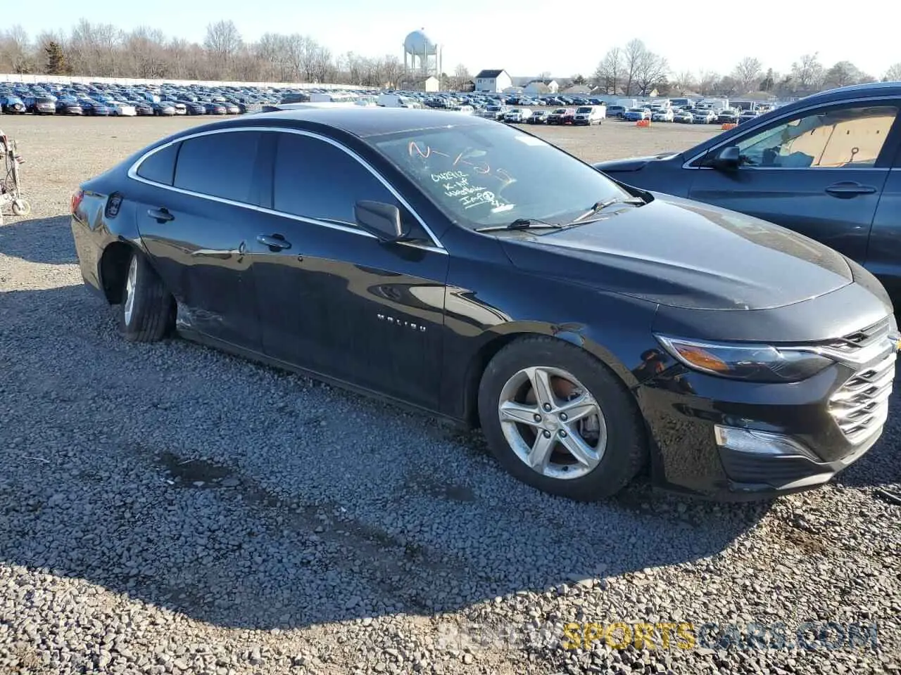 4 Фотография поврежденного автомобиля 1G1ZB5ST7MF042912 CHEVROLET MALIBU 2021