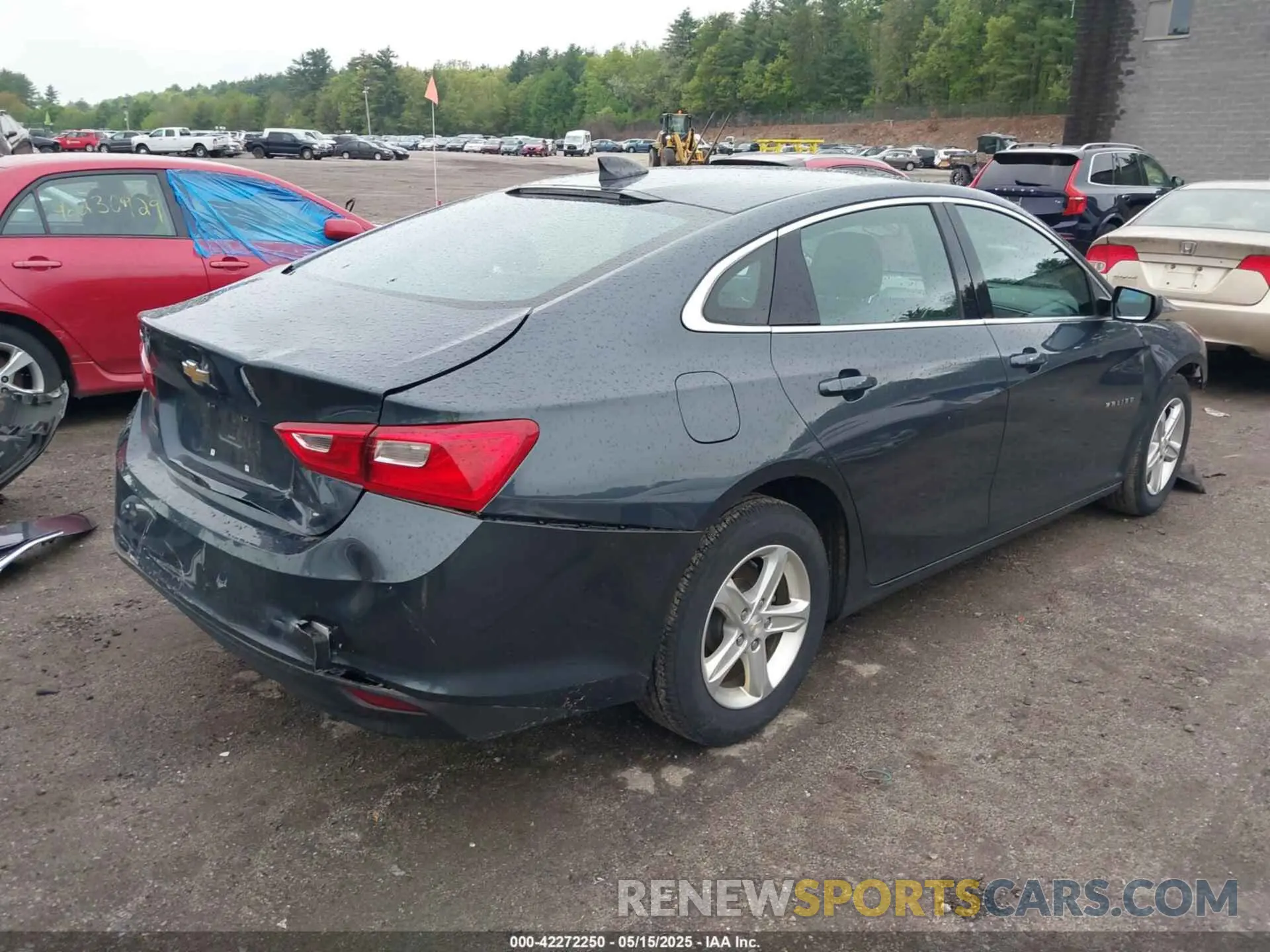 4 Photograph of a damaged car 1G1ZB5ST8MF053000 CHEVROLET MALIBU 2021