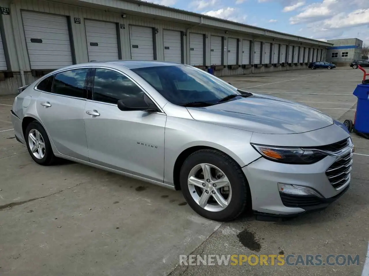 4 Photograph of a damaged car 1G1ZB5ST9MF049859 CHEVROLET MALIBU 2021
