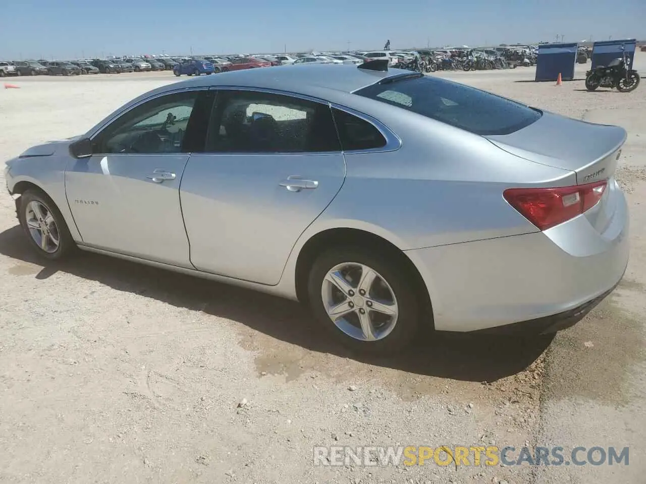 2 Photograph of a damaged car 1G1ZC5ST3MF082353 CHEVROLET MALIBU 2021