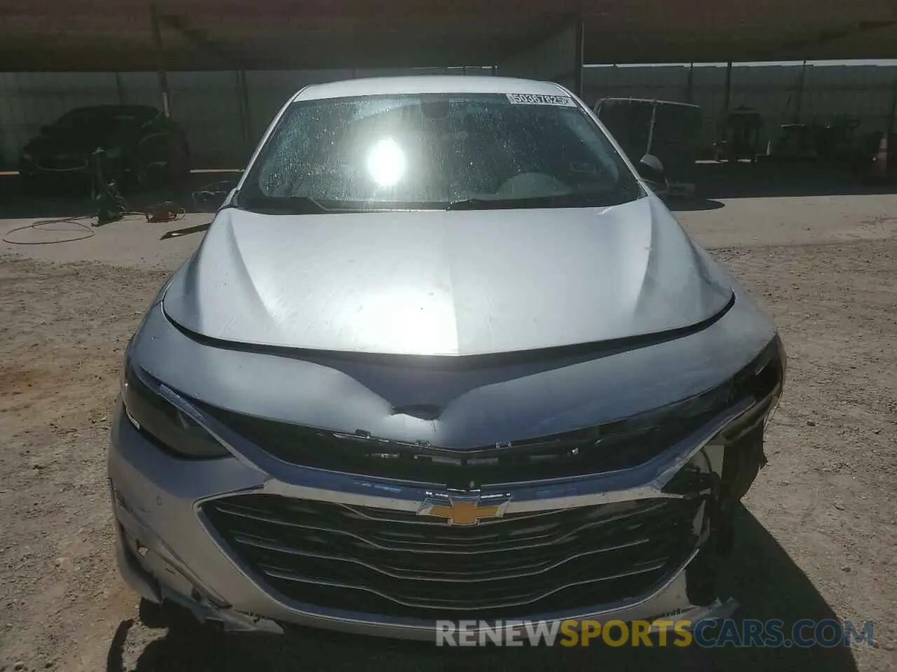 5 Photograph of a damaged car 1G1ZC5ST3MF082353 CHEVROLET MALIBU 2021
