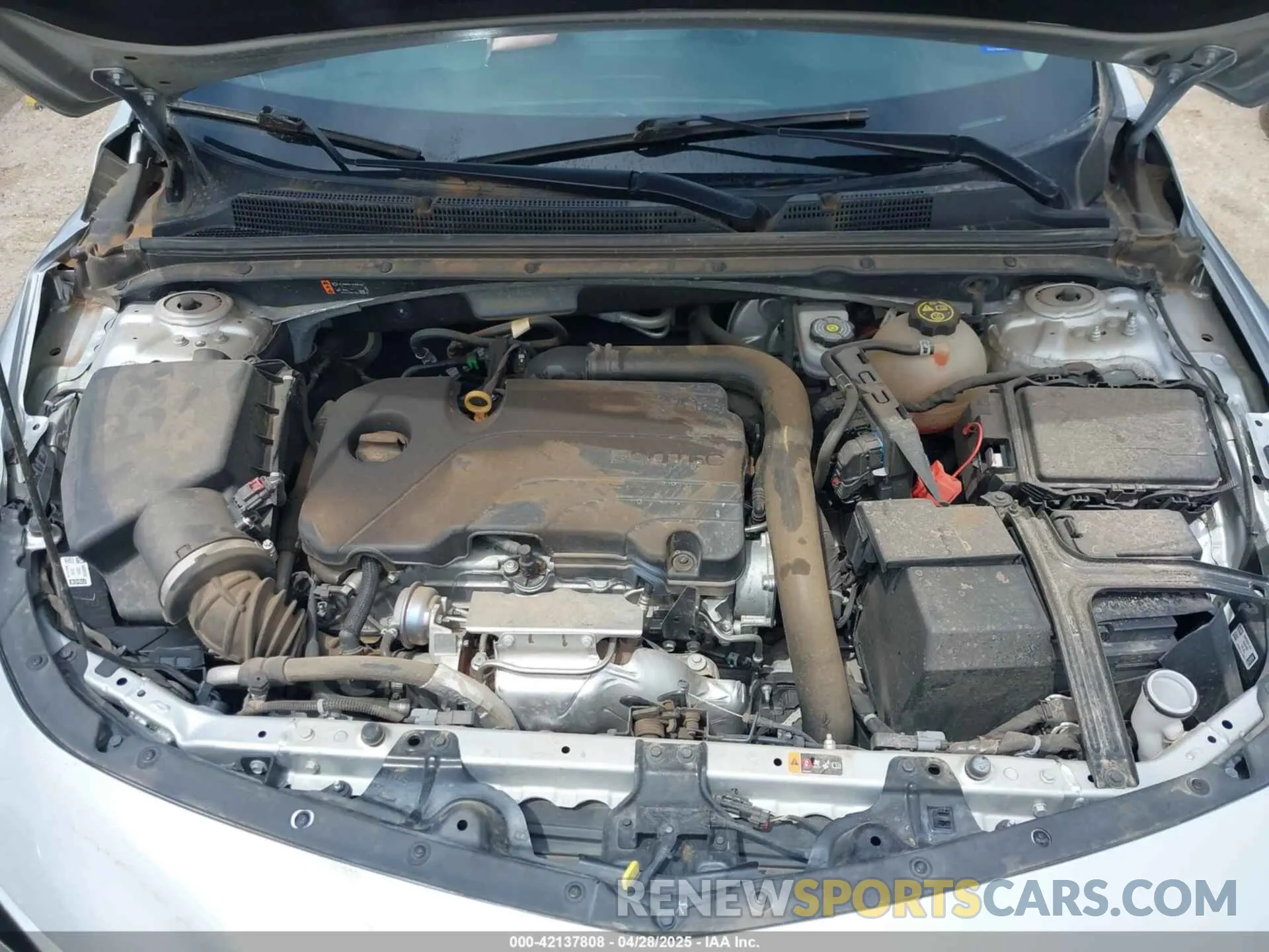 10 Photograph of a damaged car 1G1ZC5ST4MF003434 CHEVROLET MALIBU 2021