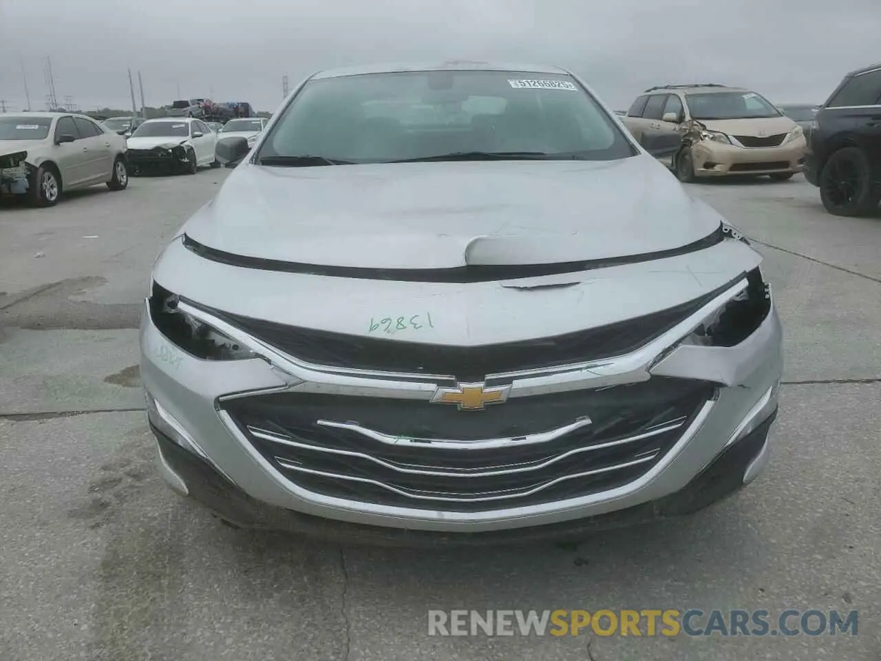5 Фотография поврежденного автомобиля 1G1ZC5ST4MF082281 CHEVROLET MALIBU 2021