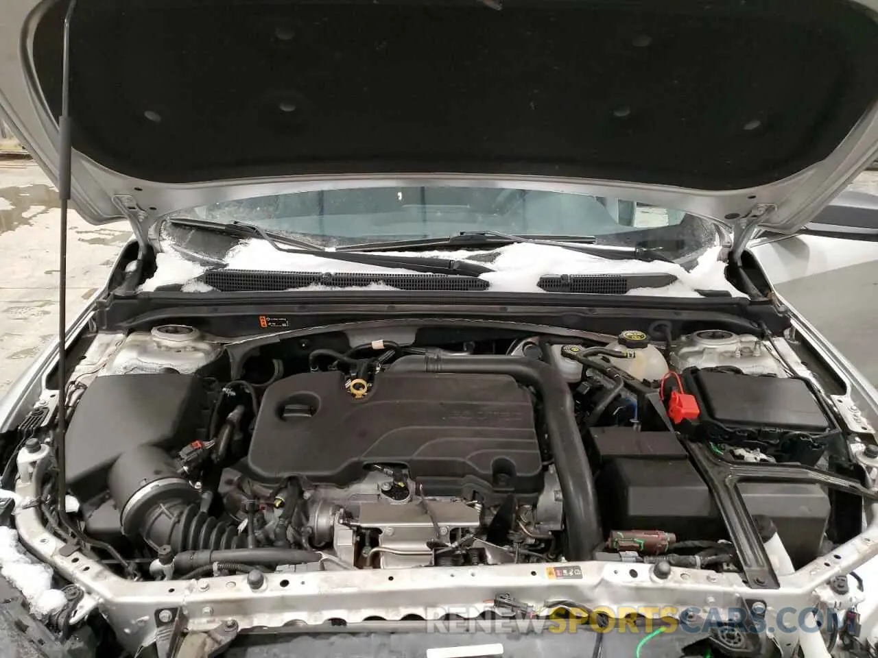 11 Фотография поврежденного автомобиля 1G1ZC5ST8MF082137 CHEVROLET MALIBU 2021