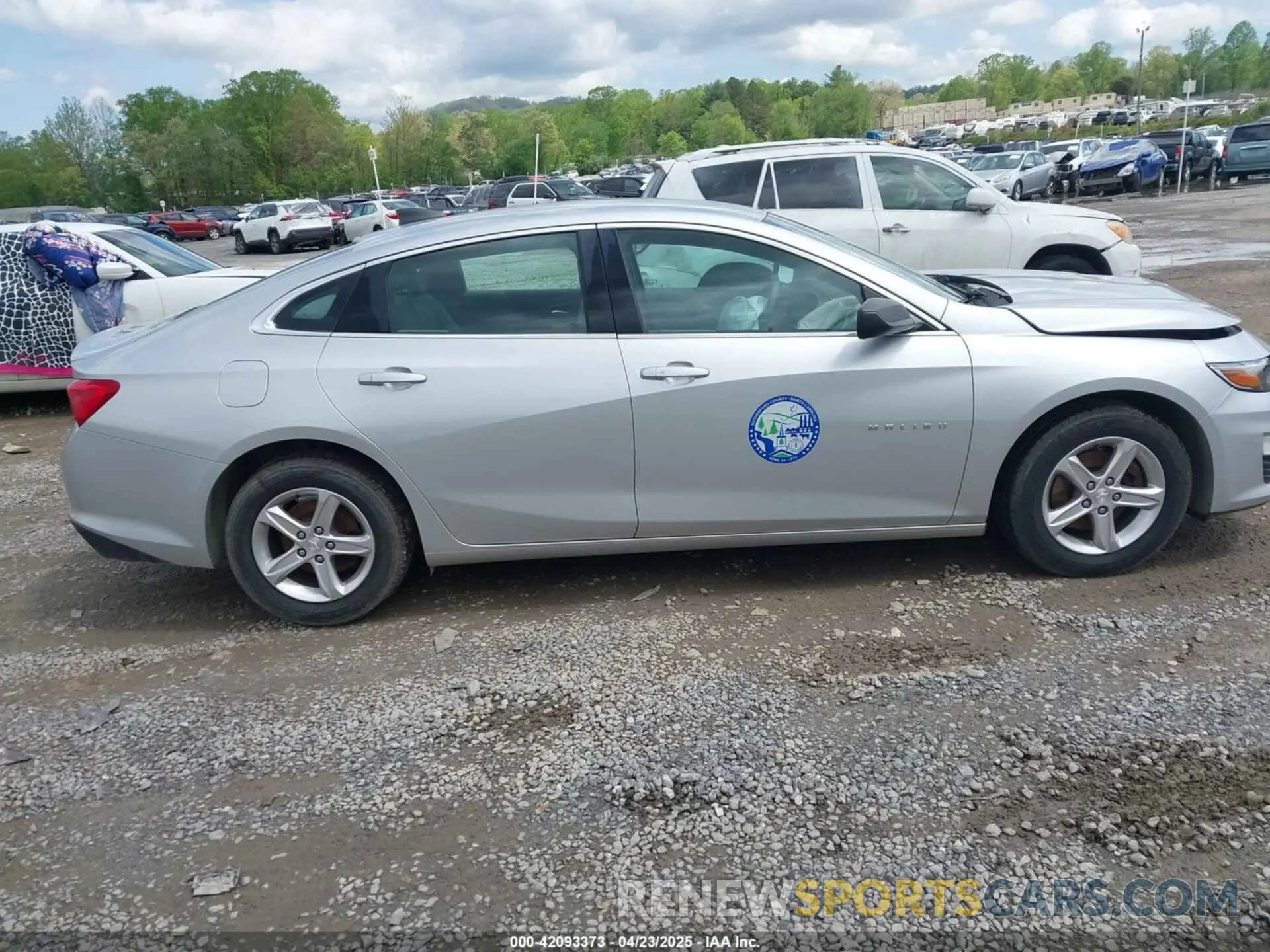 13 Фотография поврежденного автомобиля 1G1ZC5ST9MF003851 CHEVROLET MALIBU 2021